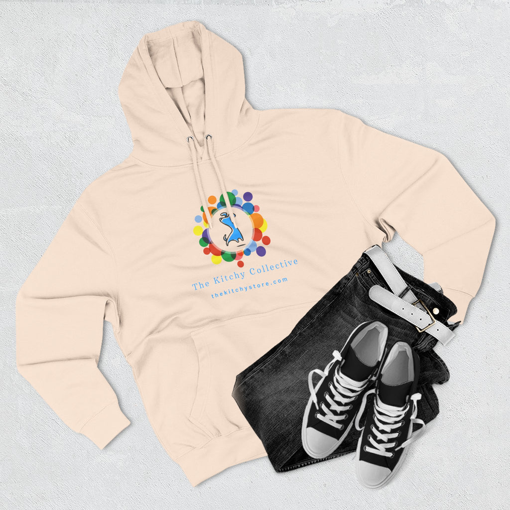 Chick-Shirts ~ THE KITCHY Fleece Pull-over Hoodie with Kangaroo Pocket