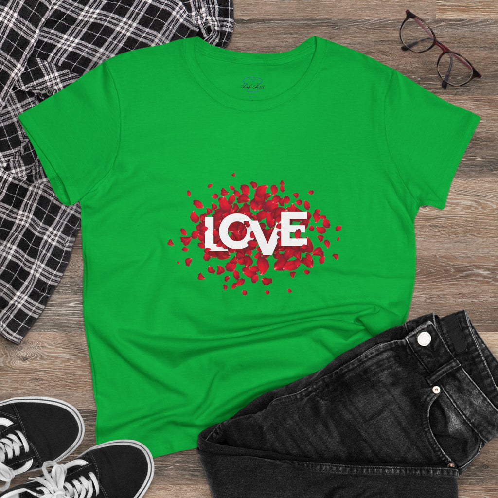 LOVE ~ Women's Midweight Cotton Tee
