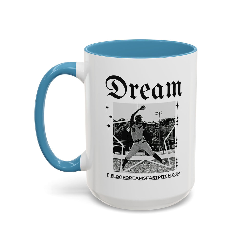Lil-Mugs ~ Field of Dreams Fast Pitch Coffee Mug  11oz or 15oz Ceramic Coffee Cup