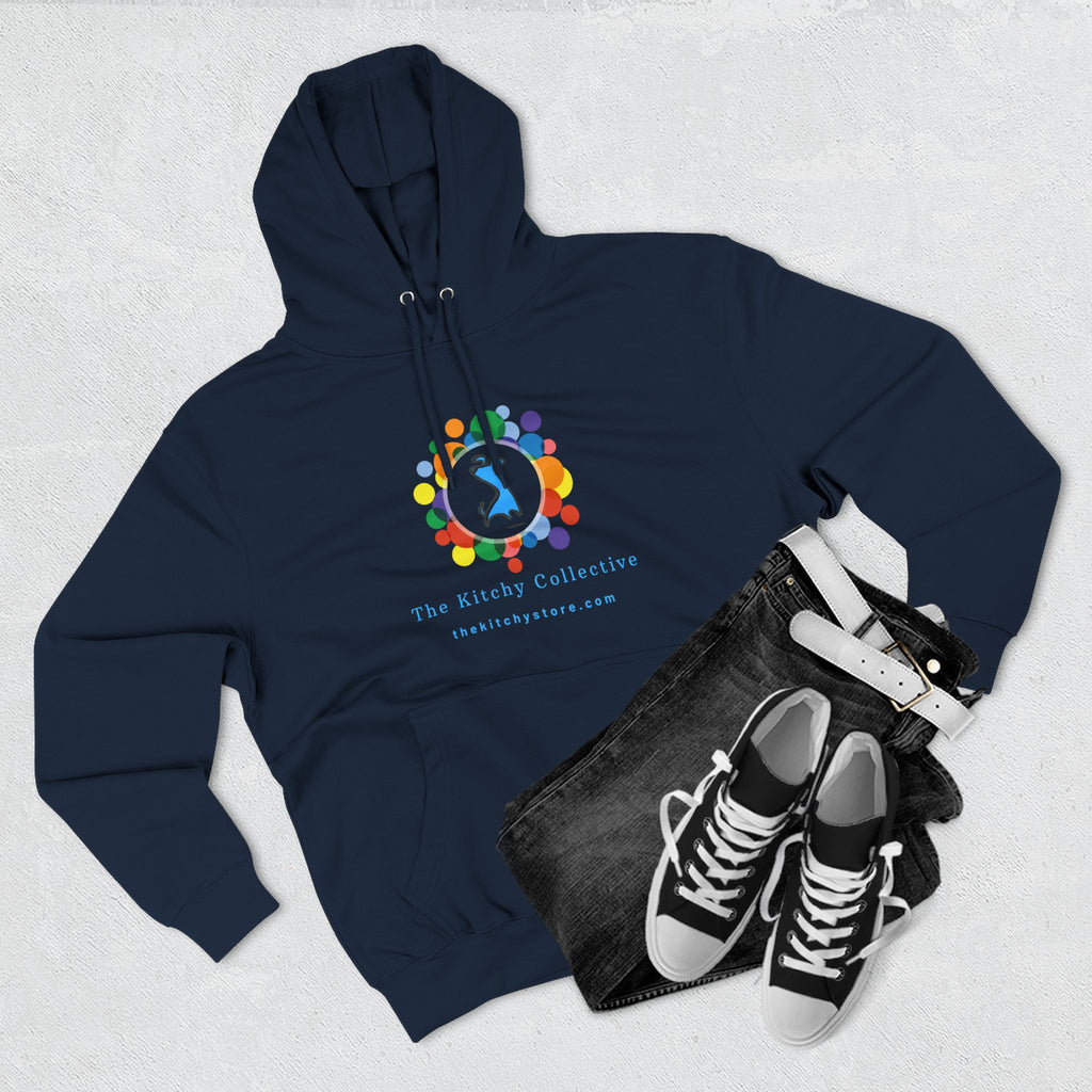 Chick-Shirts ~ THE KITCHY Fleece Pull-over Hoodie with Kangaroo Pocket
