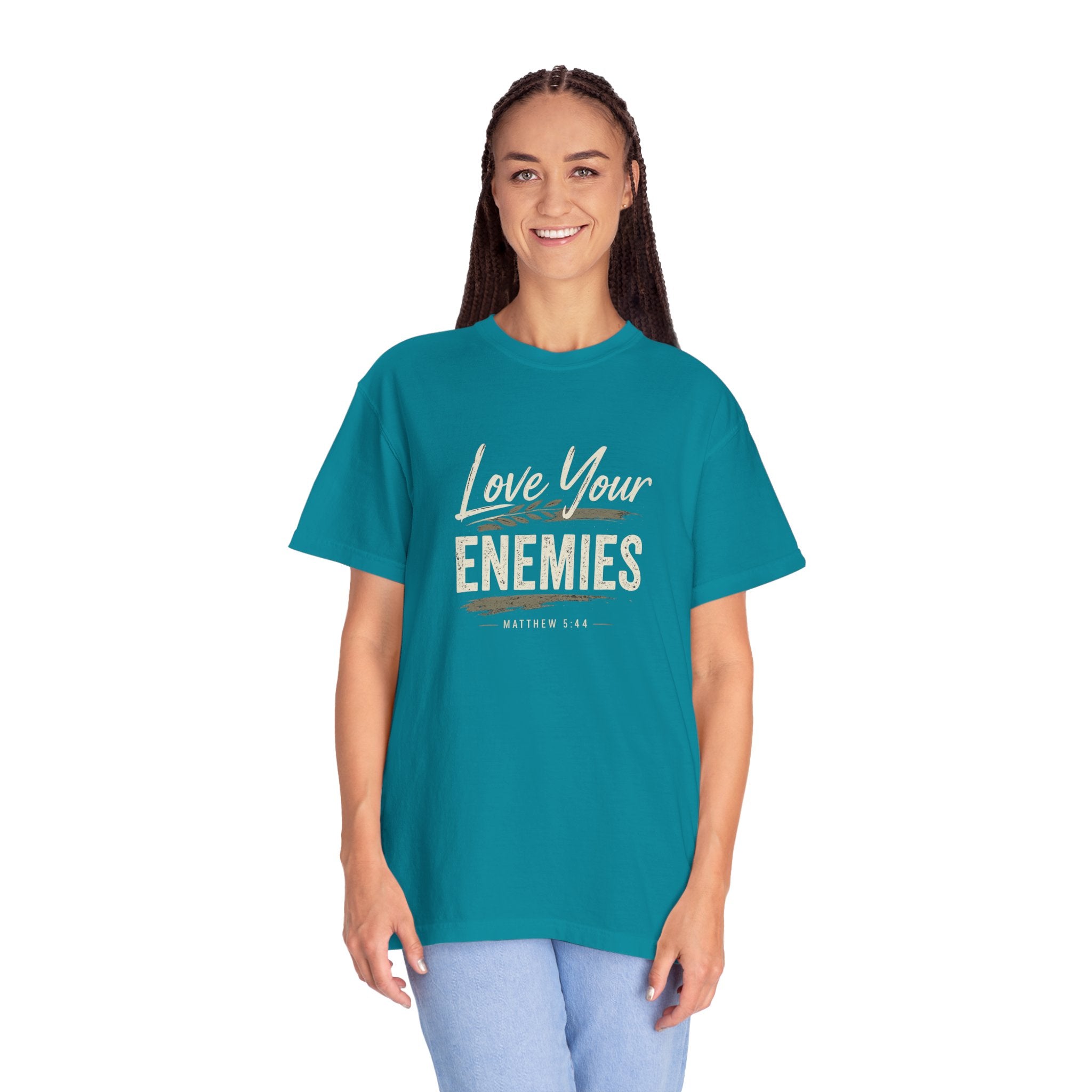 Chick-Shirts ~ Love Your Enemies — Graphic Tee