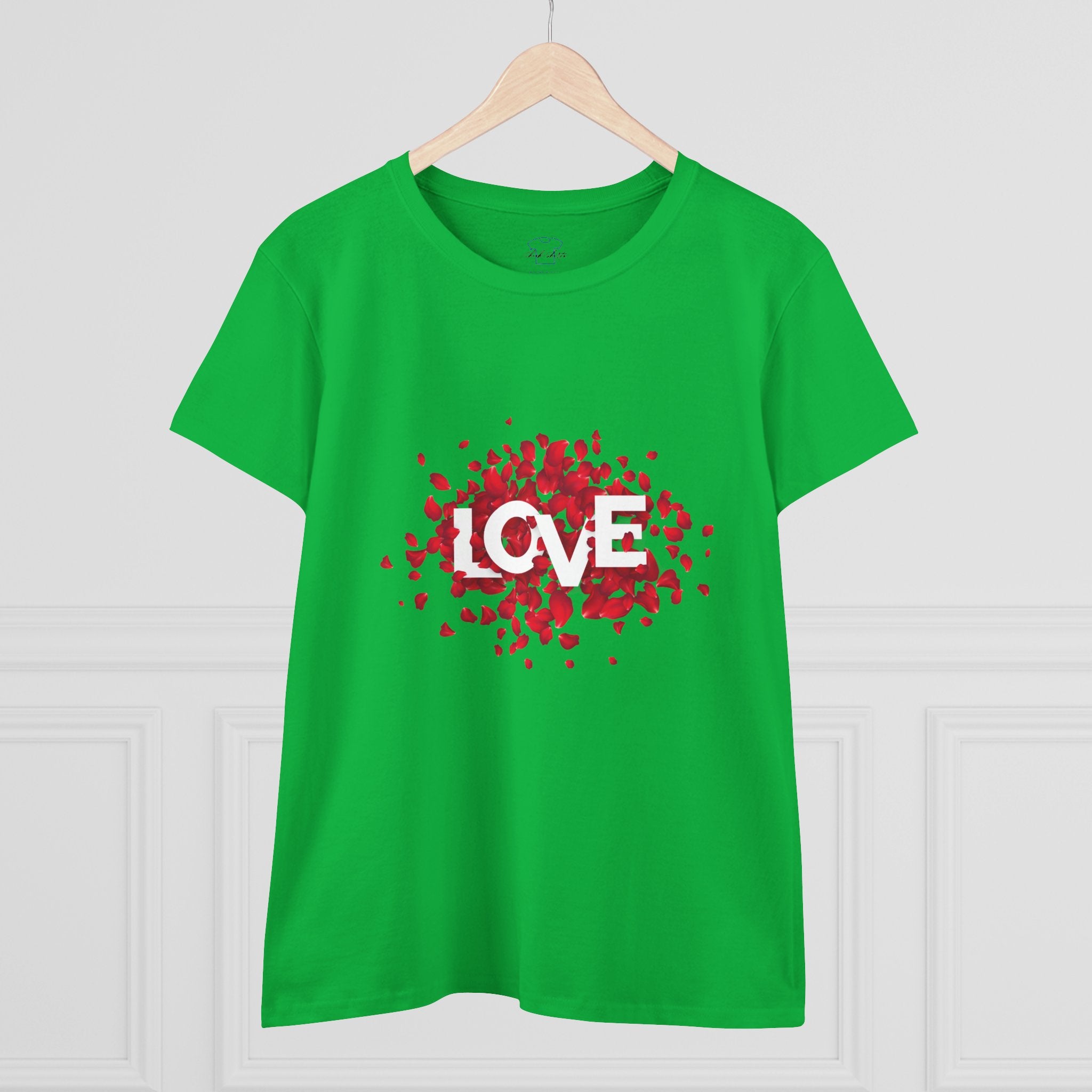 LOVE ~ Women's Midweight Cotton Tee