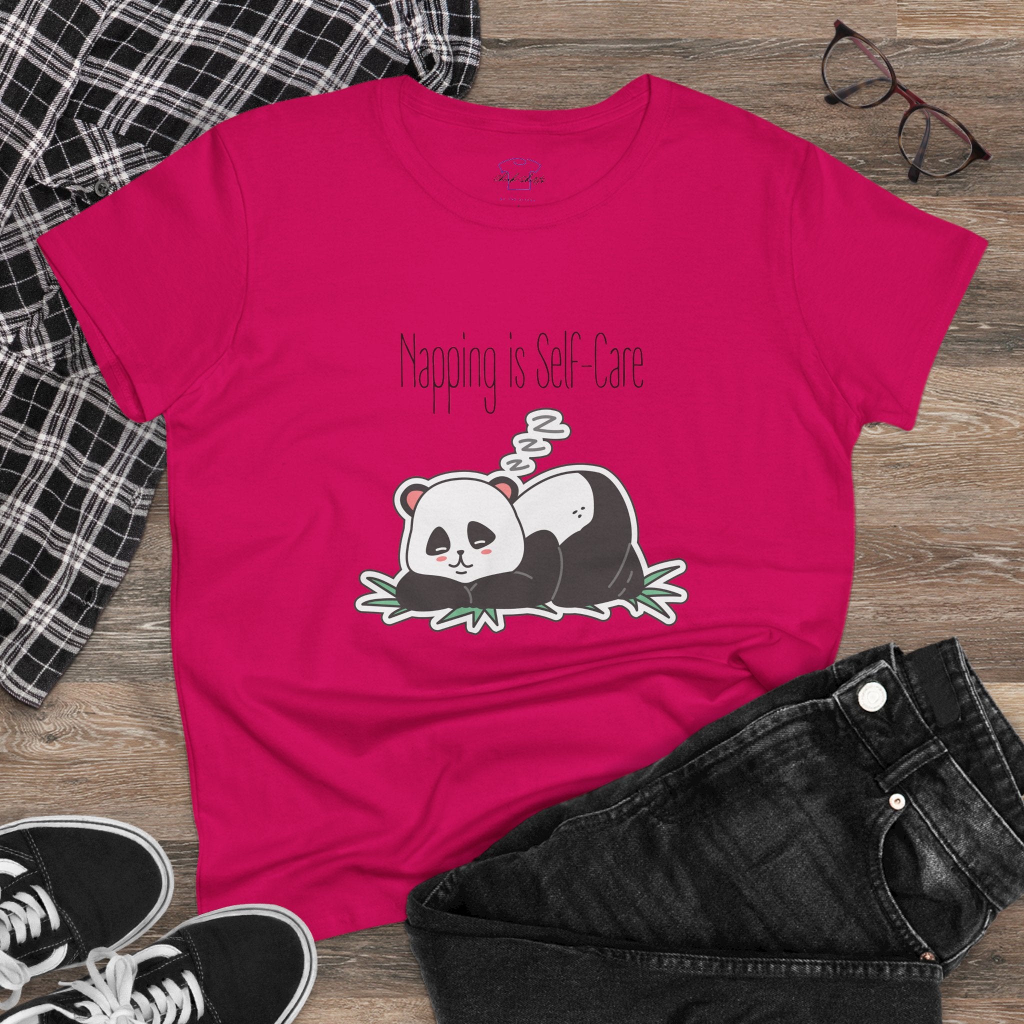 Chick-Shirts ~ Napping is Self-Care Women's Tee