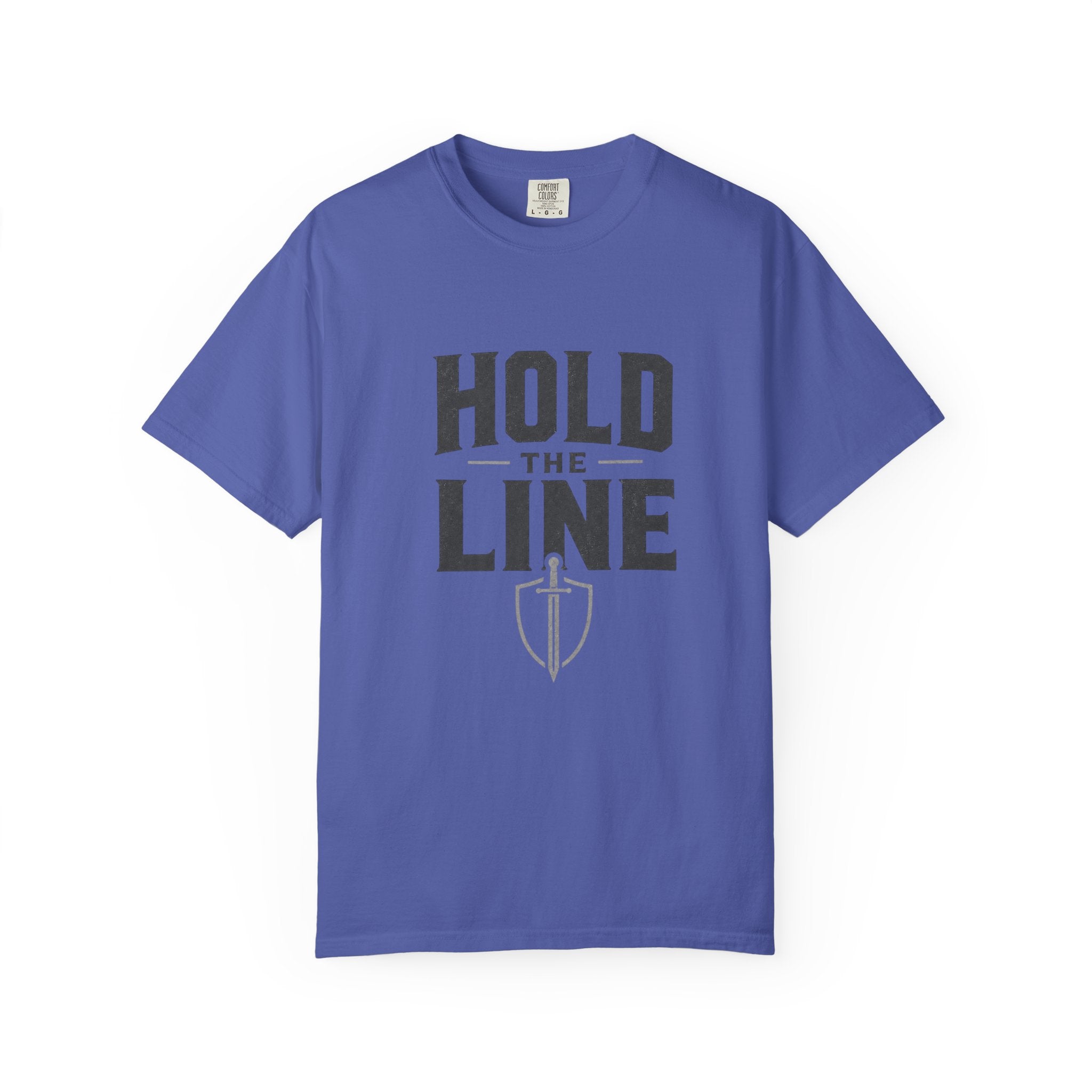 Dude-Shirts ~ Hold The Line Graphic Tee