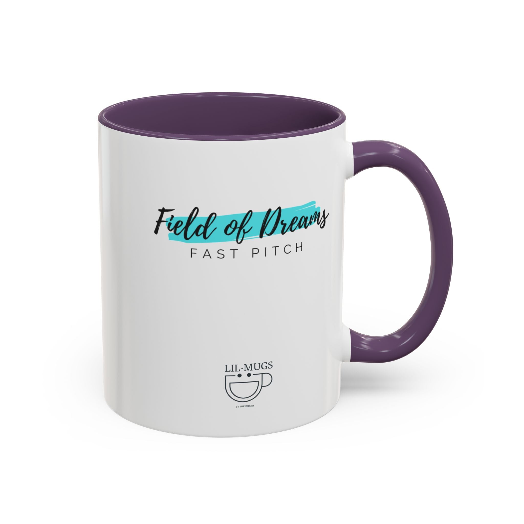 Lil-Mugs ~ Field of Dreams Fast Pitch Coffee Mug  11oz or 15oz Ceramic Coffee Cup