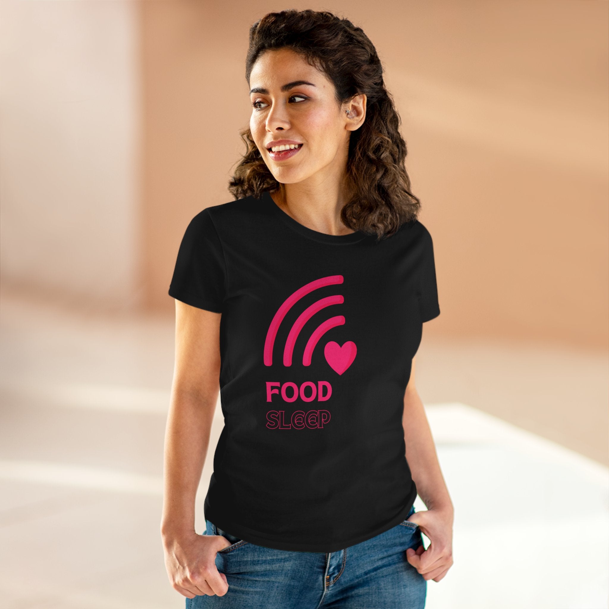 Chick-Shirts ~ WIFI, FOOD, SLEEP Women's Tee