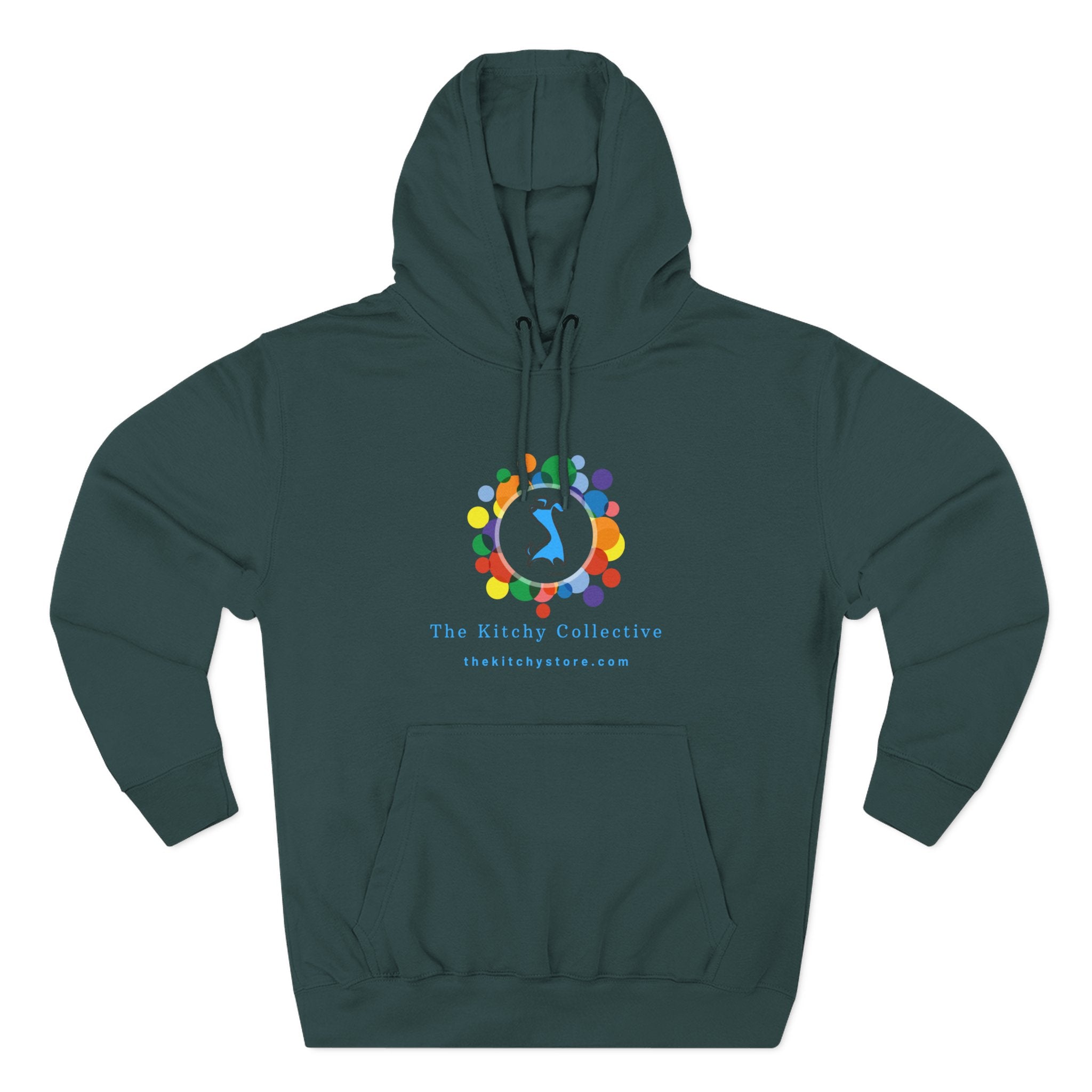 Dude-Shirts ~ THE KITCHY Fleece Pull-over Hoodie with Kangaroo Pocket