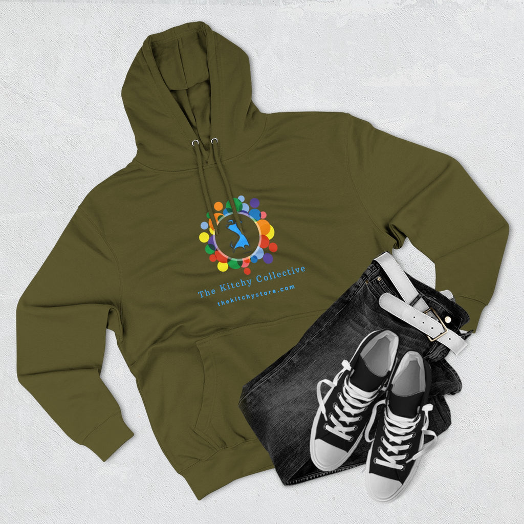 Dude-Shirts ~ THE KITCHY Fleece Pull-over Hoodie with Kangaroo Pocket