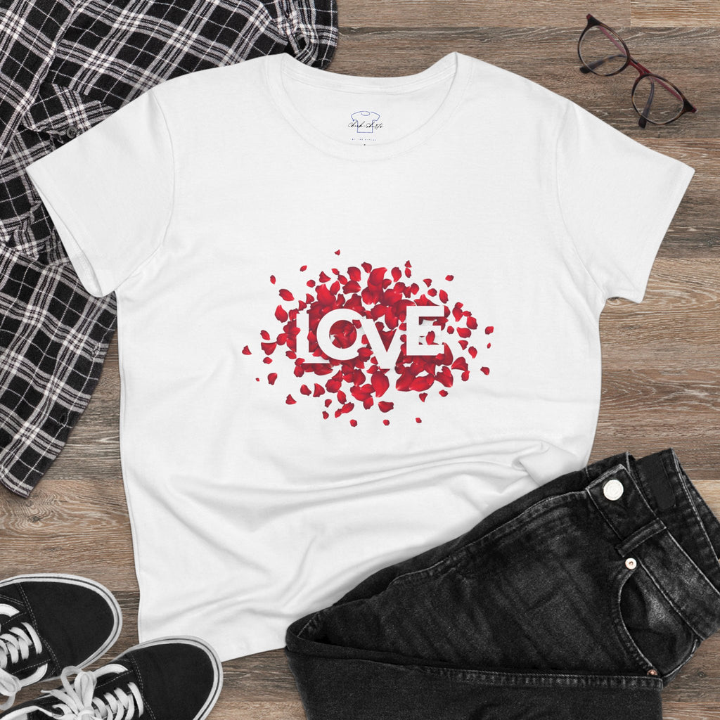 LOVE ~ Women's Midweight Cotton Tee