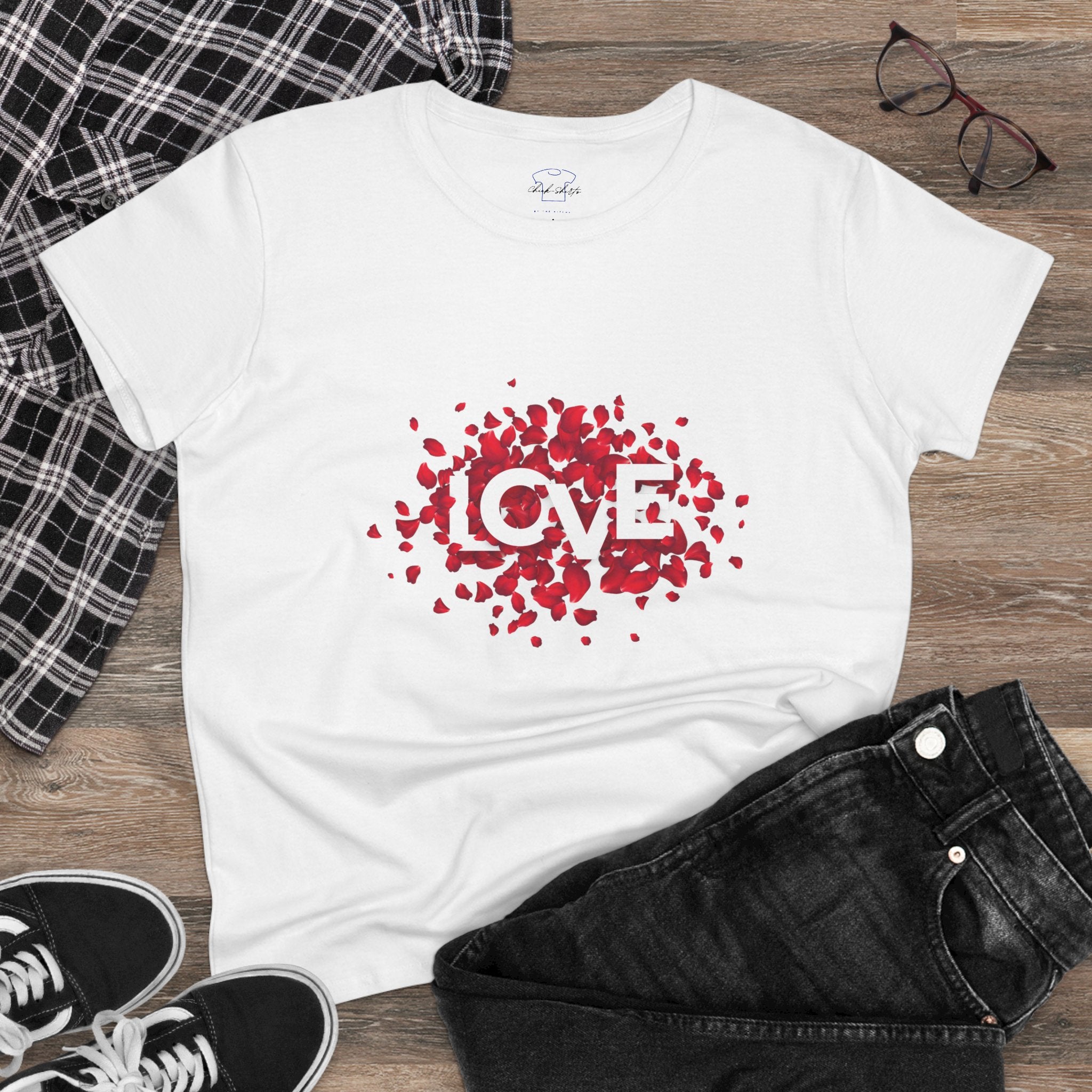 LOVE ~ Women's Midweight Cotton Tee