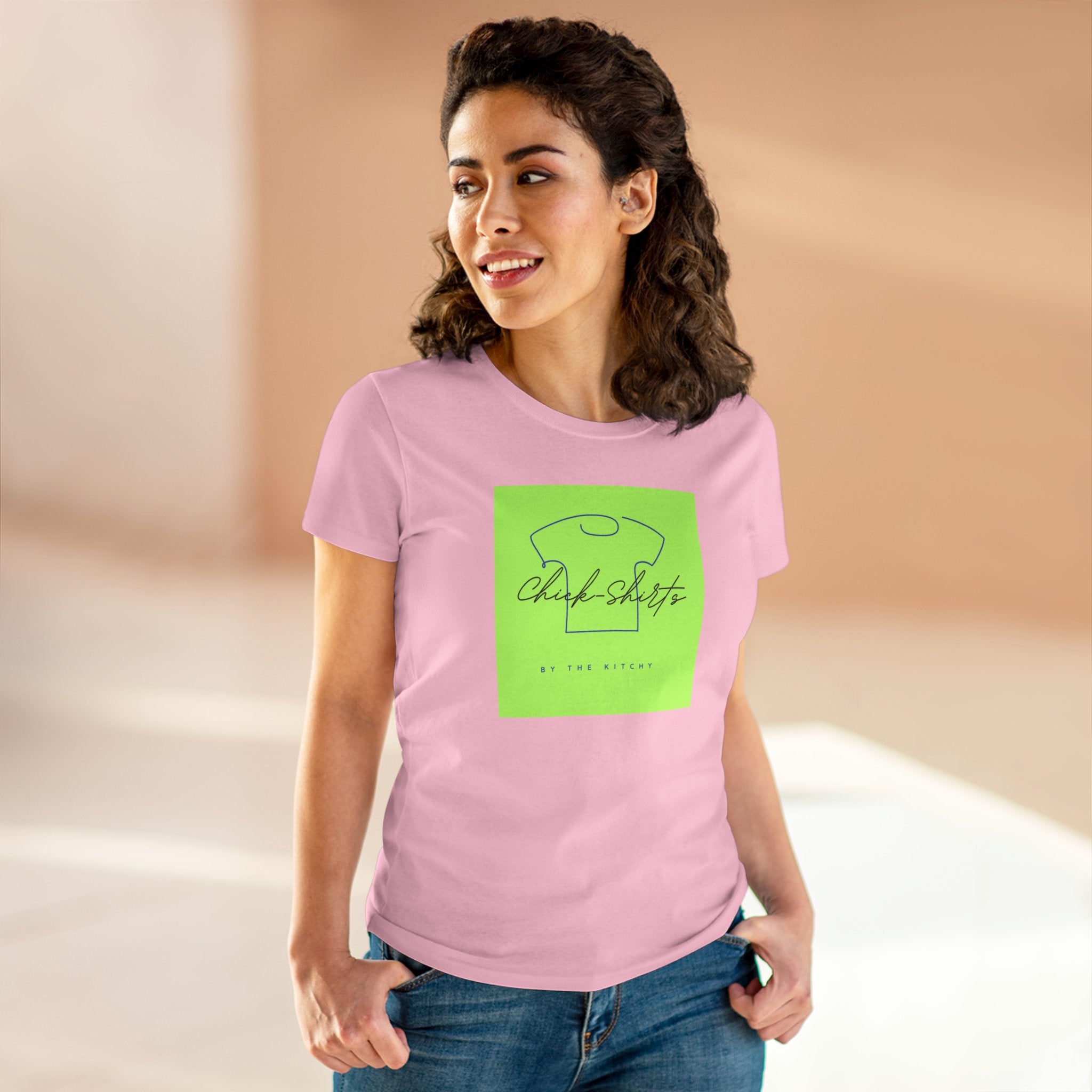 Chick-Shirts ~ LOGO Women's Cotton Tee