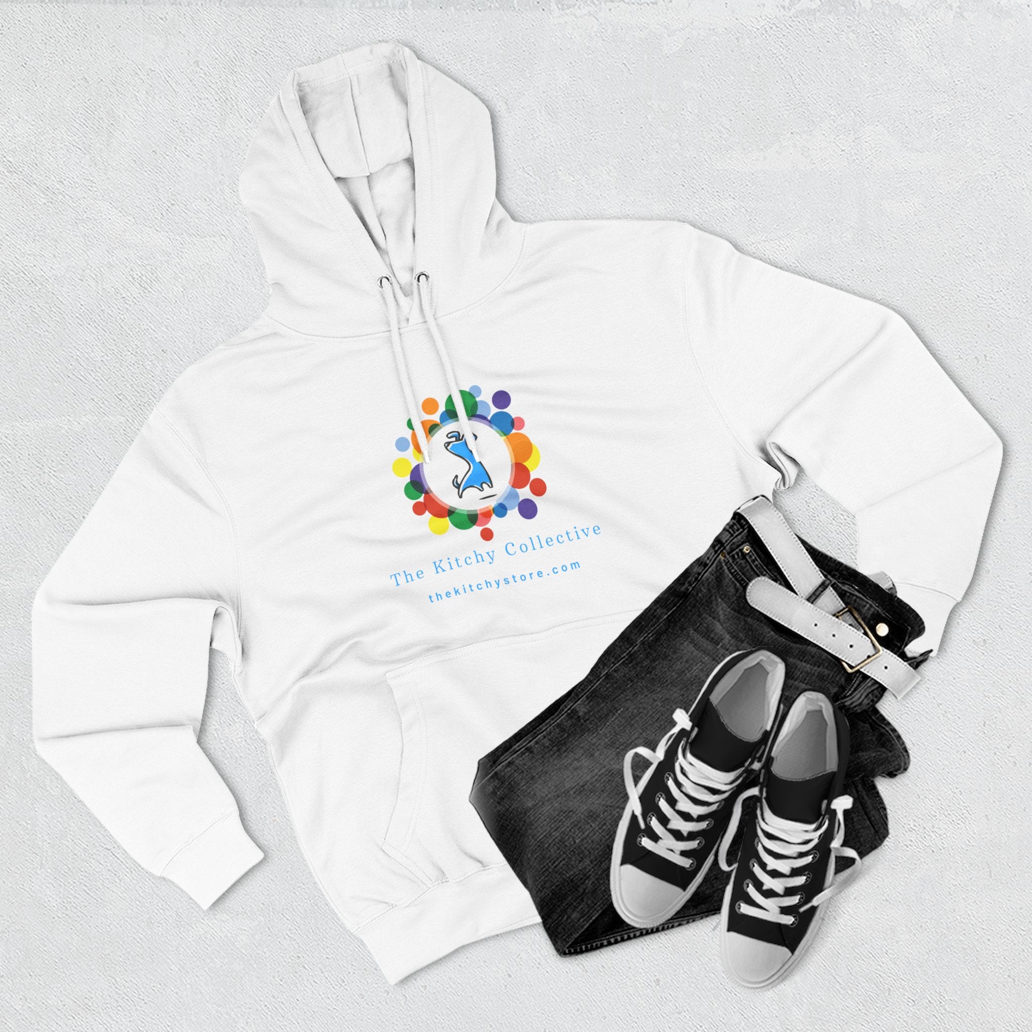 Dude-Shirts ~ THE KITCHY Fleece Pull-over Hoodie with Kangaroo Pocket