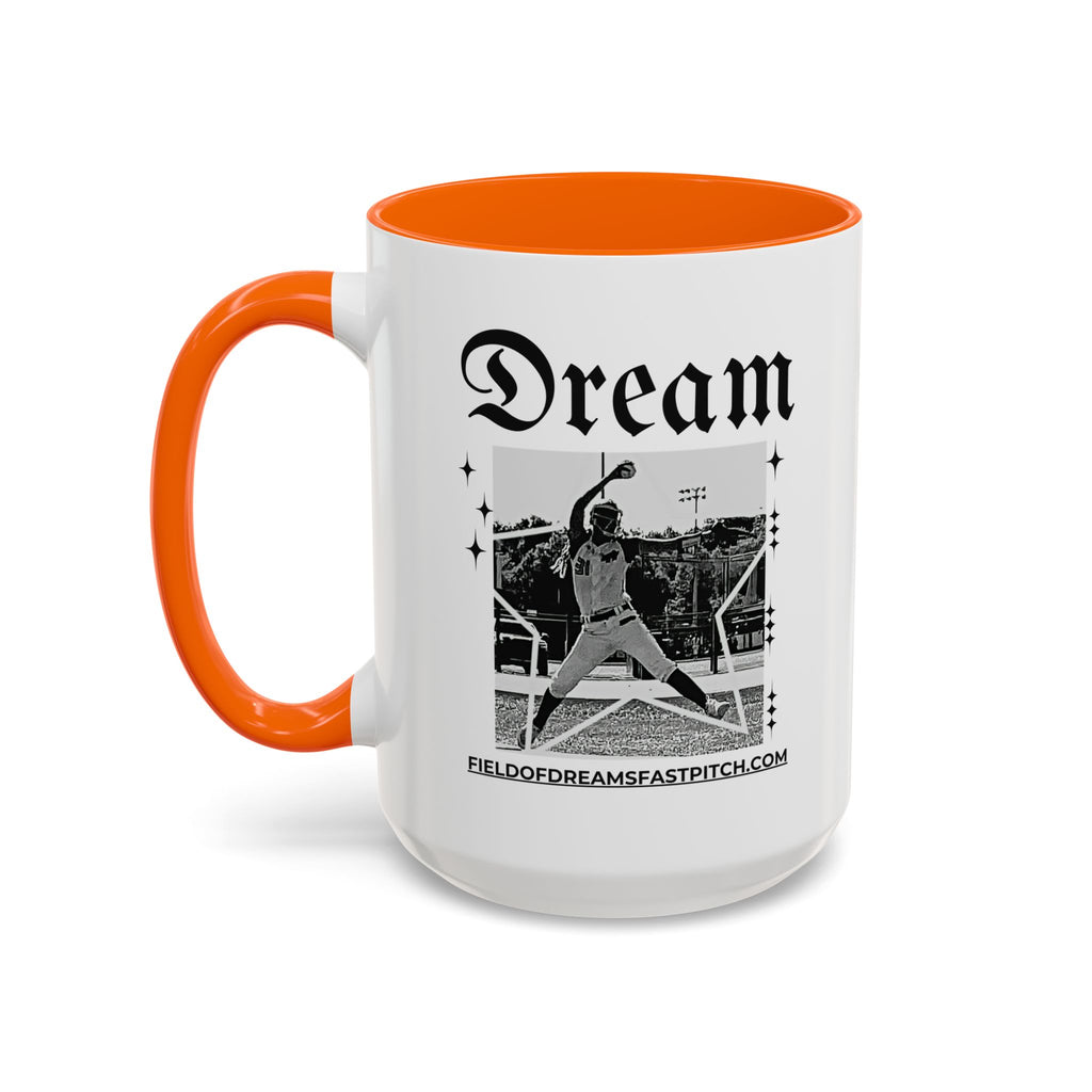 Lil-Mugs ~ Field of Dreams Fast Pitch Coffee Mug  11oz or 15oz Ceramic Coffee Cup