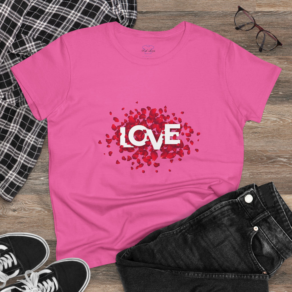 LOVE ~ Women's Midweight Cotton Tee