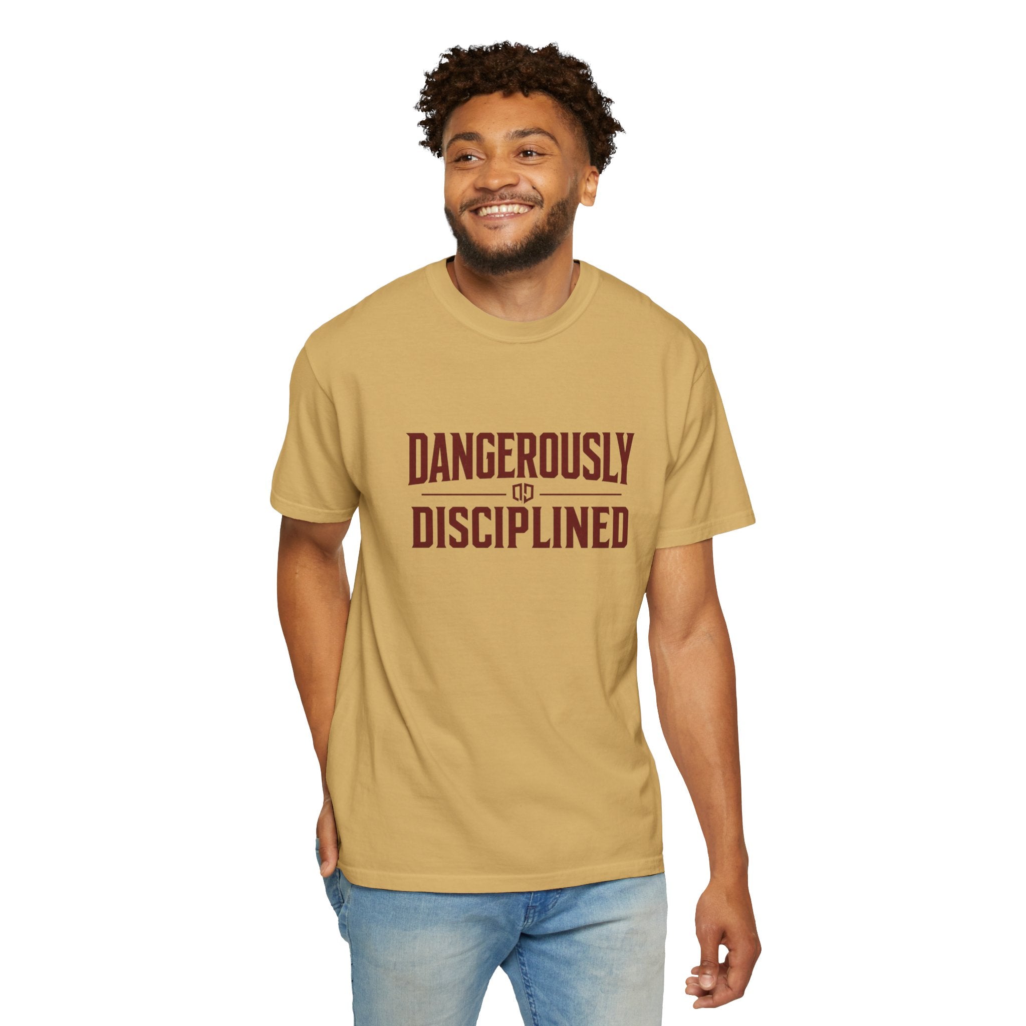 Dude-Shirts ~ Dangerously Disciplined Graphic Tee