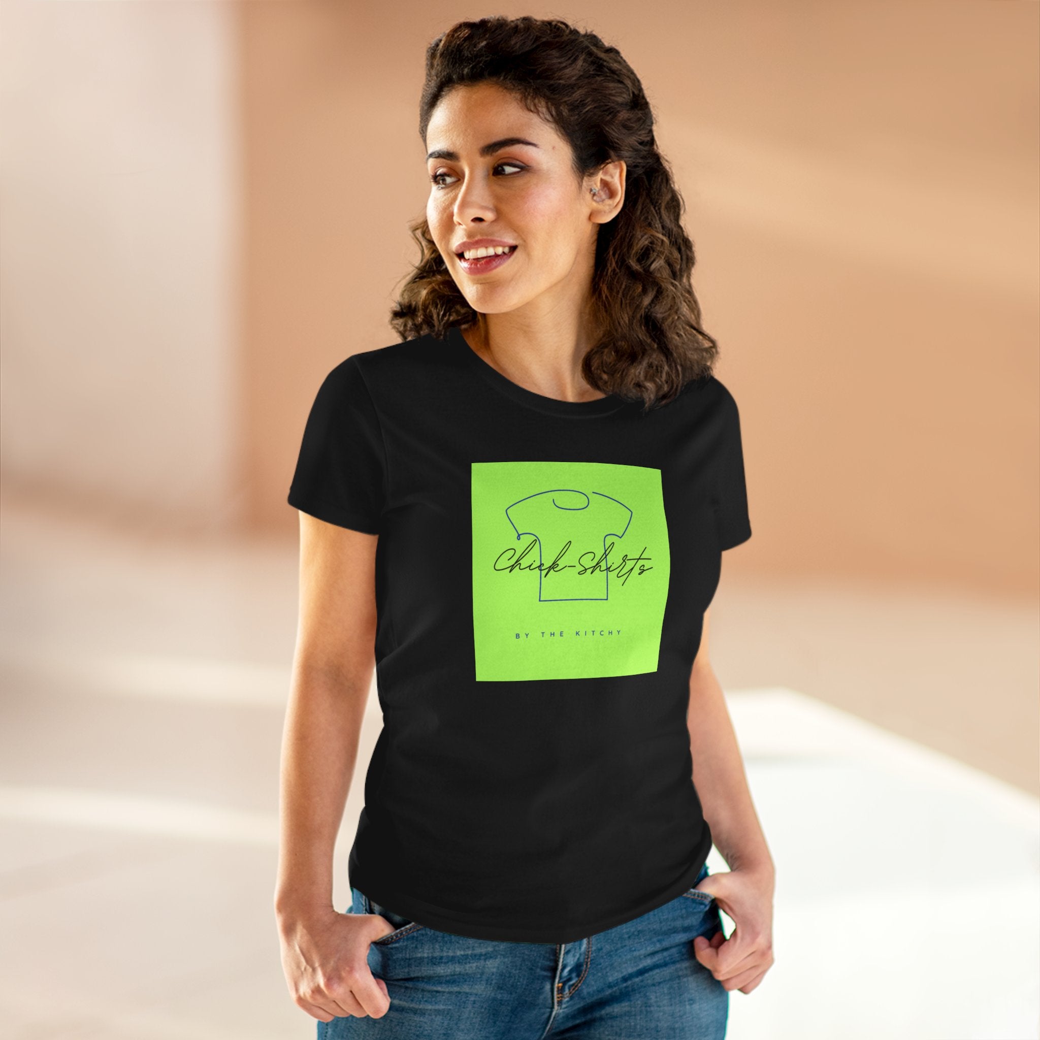 Chick-Shirts ~ LOGO Women's Cotton Tee