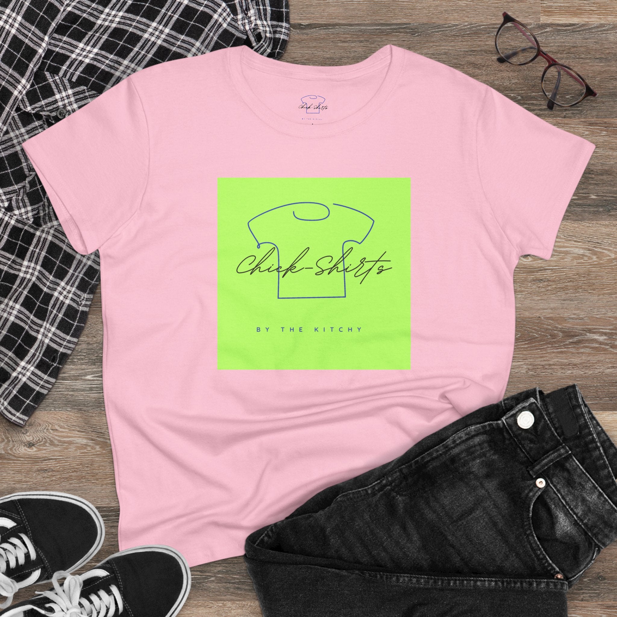 Chick-Shirts ~ LOGO Women's Cotton Tee