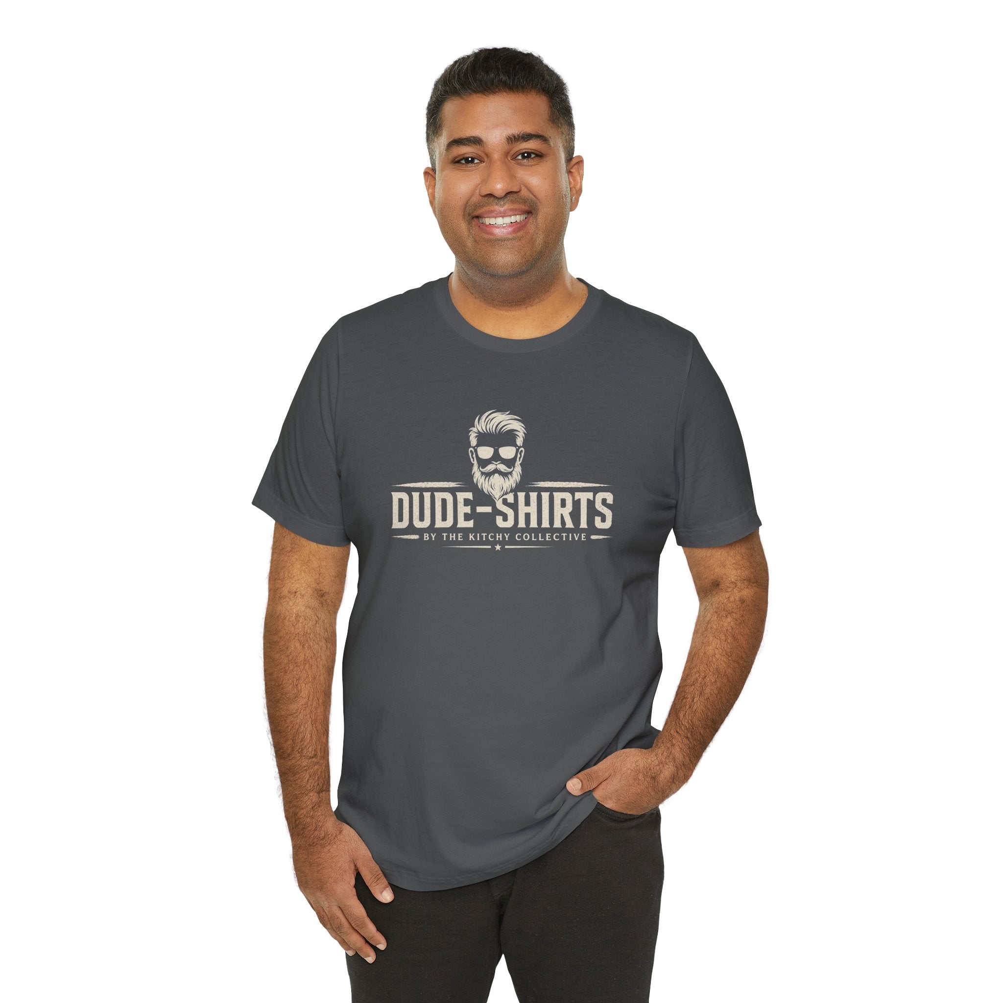 Dude-Shirts Logo Graphic T‑Shirt