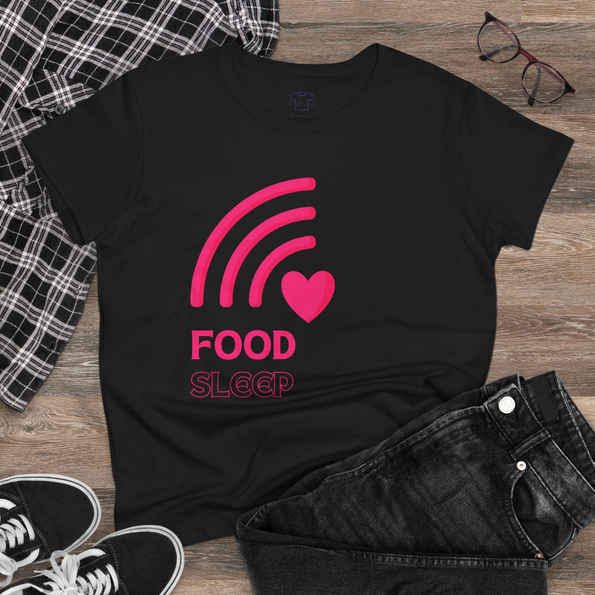 Chick-Shirts ~ WIFI, FOOD, SLEEP Women's Tee