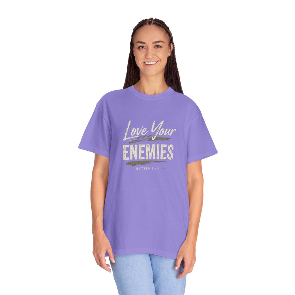 Chick-Shirts ~ Love Your Enemies — Graphic Tee