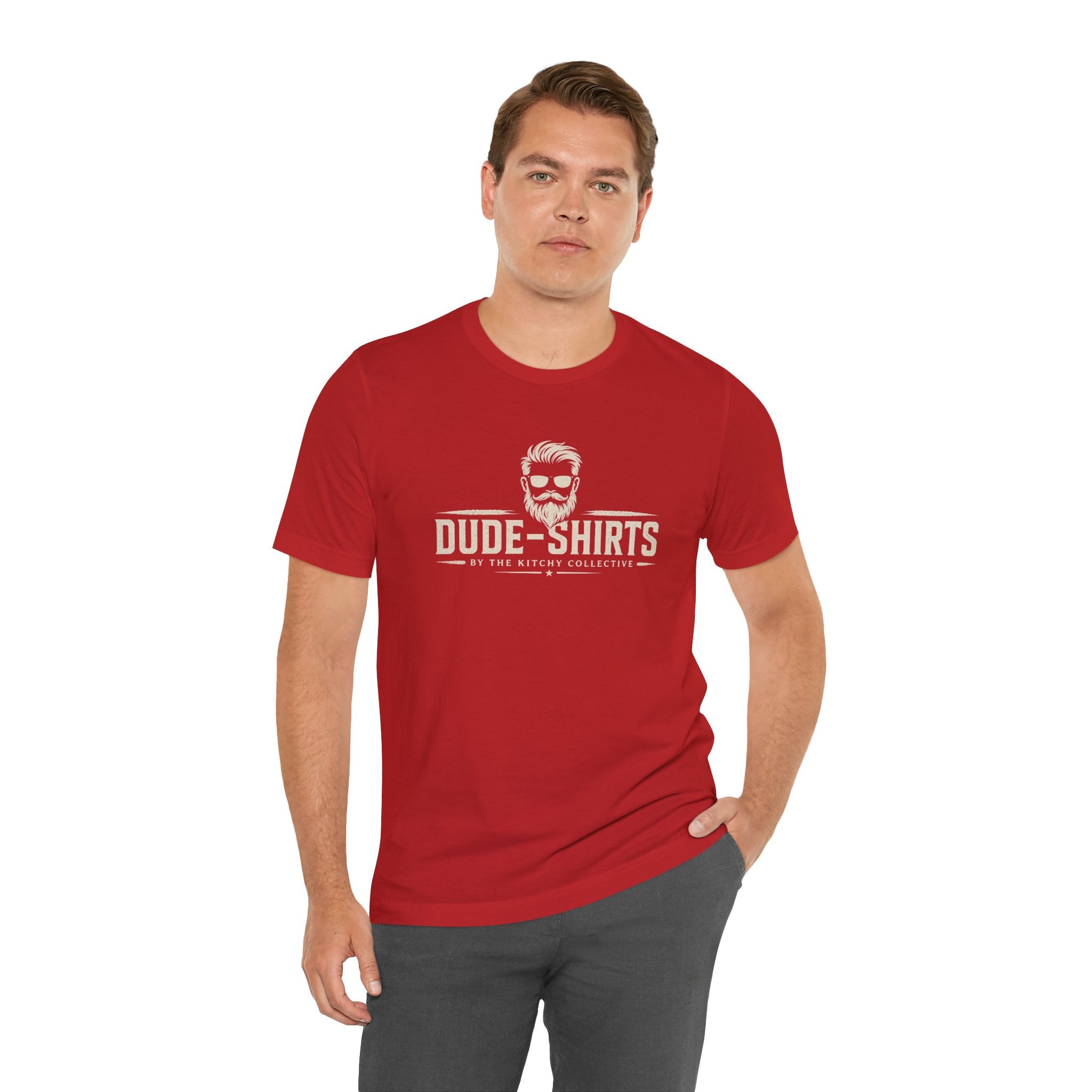 Dude-Shirts Logo Graphic T‑Shirt