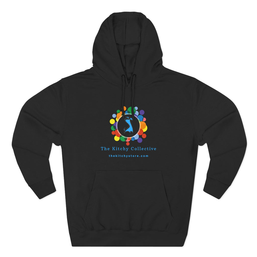 Chick-Shirts ~ THE KITCHY Fleece Pull-over Hoodie with Kangaroo Pocket