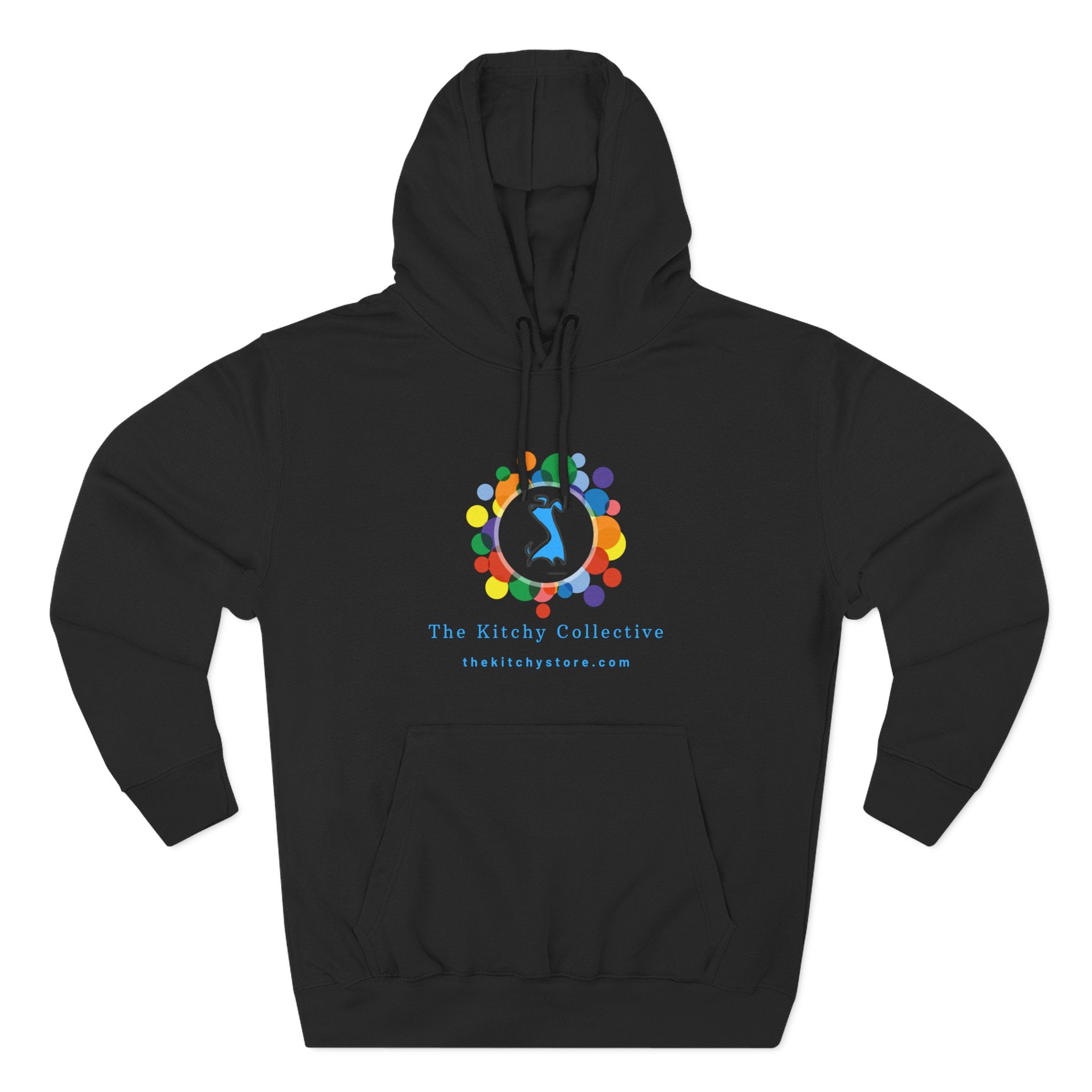 Chick-Shirts ~ THE KITCHY Fleece Pull-over Hoodie with Kangaroo Pocket