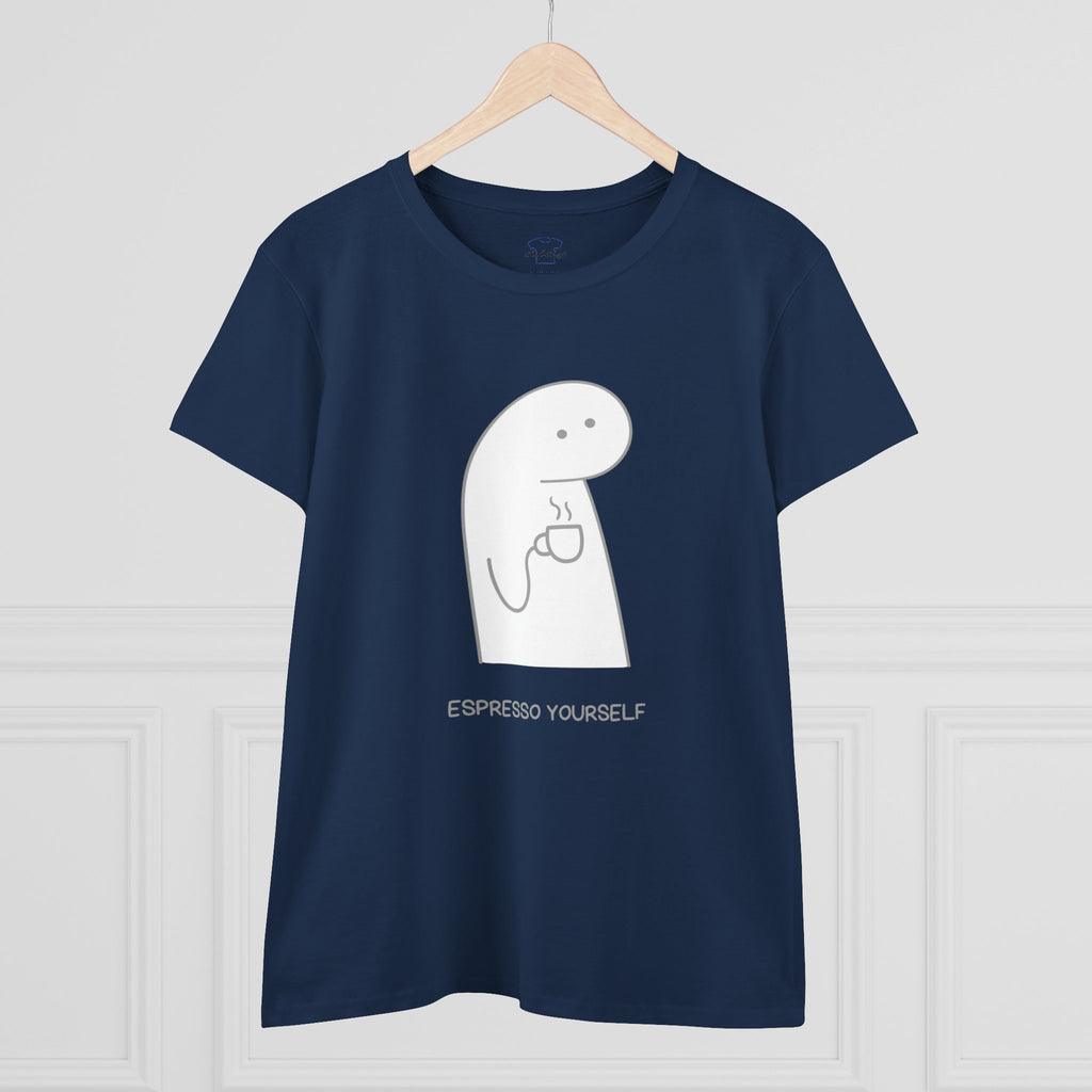 Espresso Yourself ~ Women's Midweight Cotton Tee