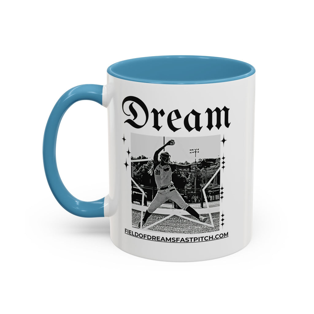 Lil-Mugs ~ Field of Dreams Fast Pitch Coffee Mug  11oz or 15oz Ceramic Coffee Cup