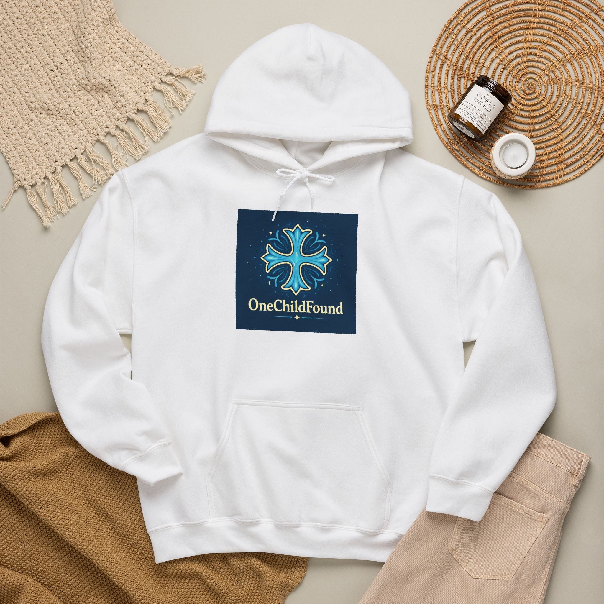 Dude-Shirts ~ OneChildFound Logo Hoodie Pullover