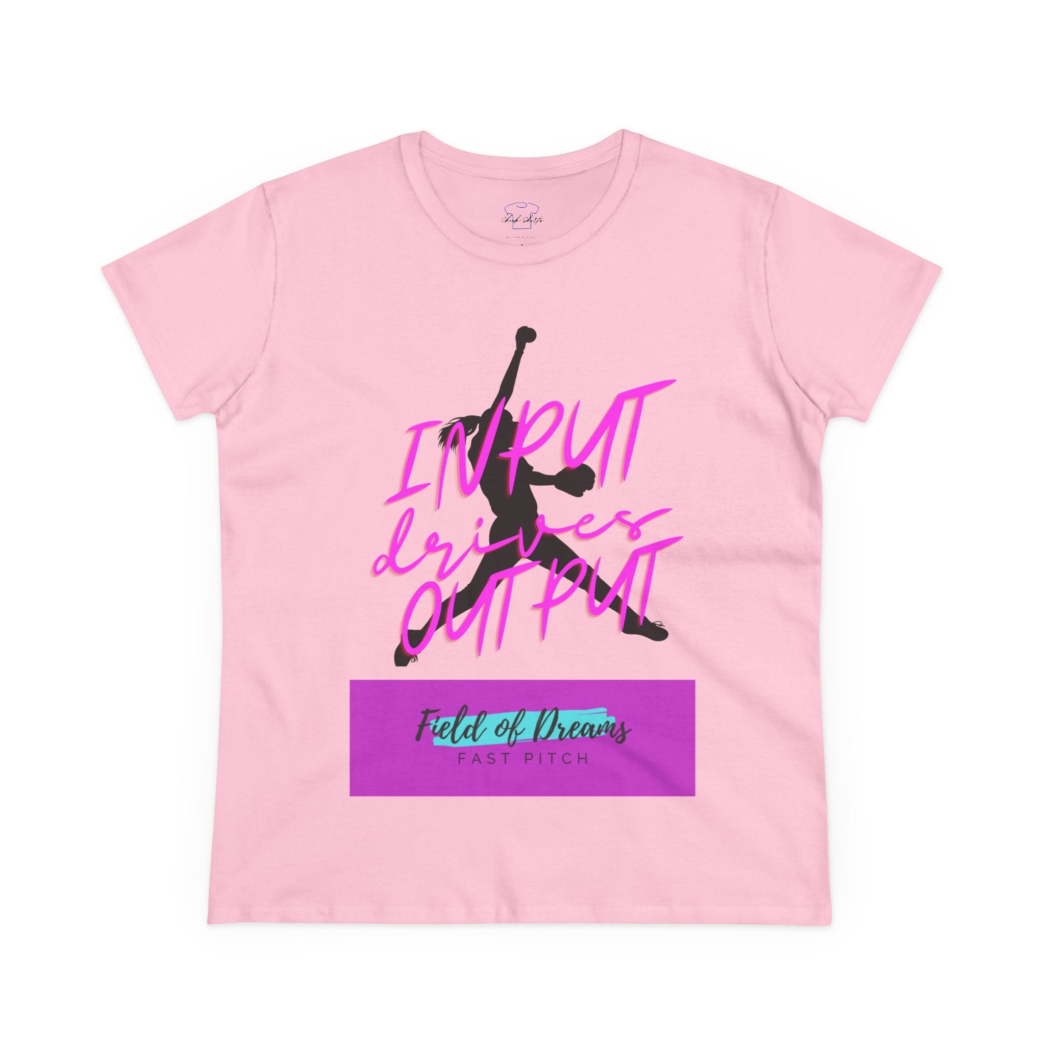 Chick-Shirts ~ Field of Dreams INPUT DRIVES OUTPUT Tee