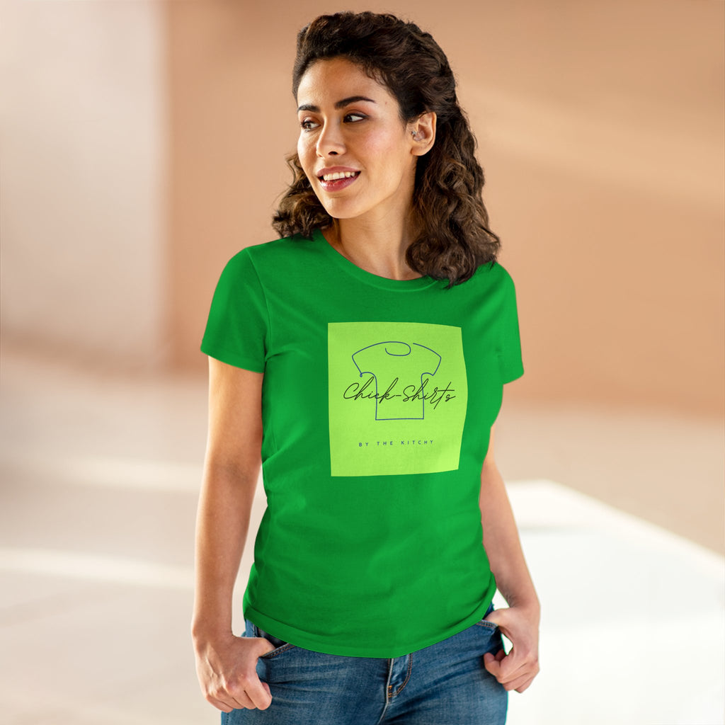 Chick-Shirts ~ LOGO Women's Cotton Tee