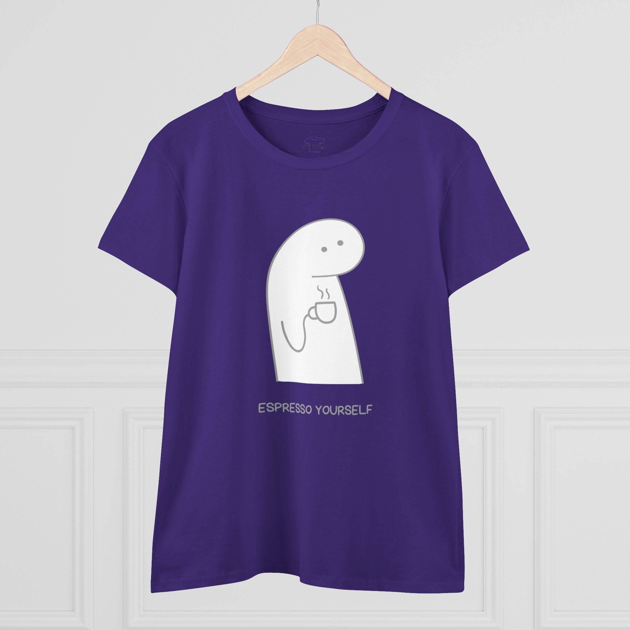 Espresso Yourself ~ Women's Midweight Cotton Tee