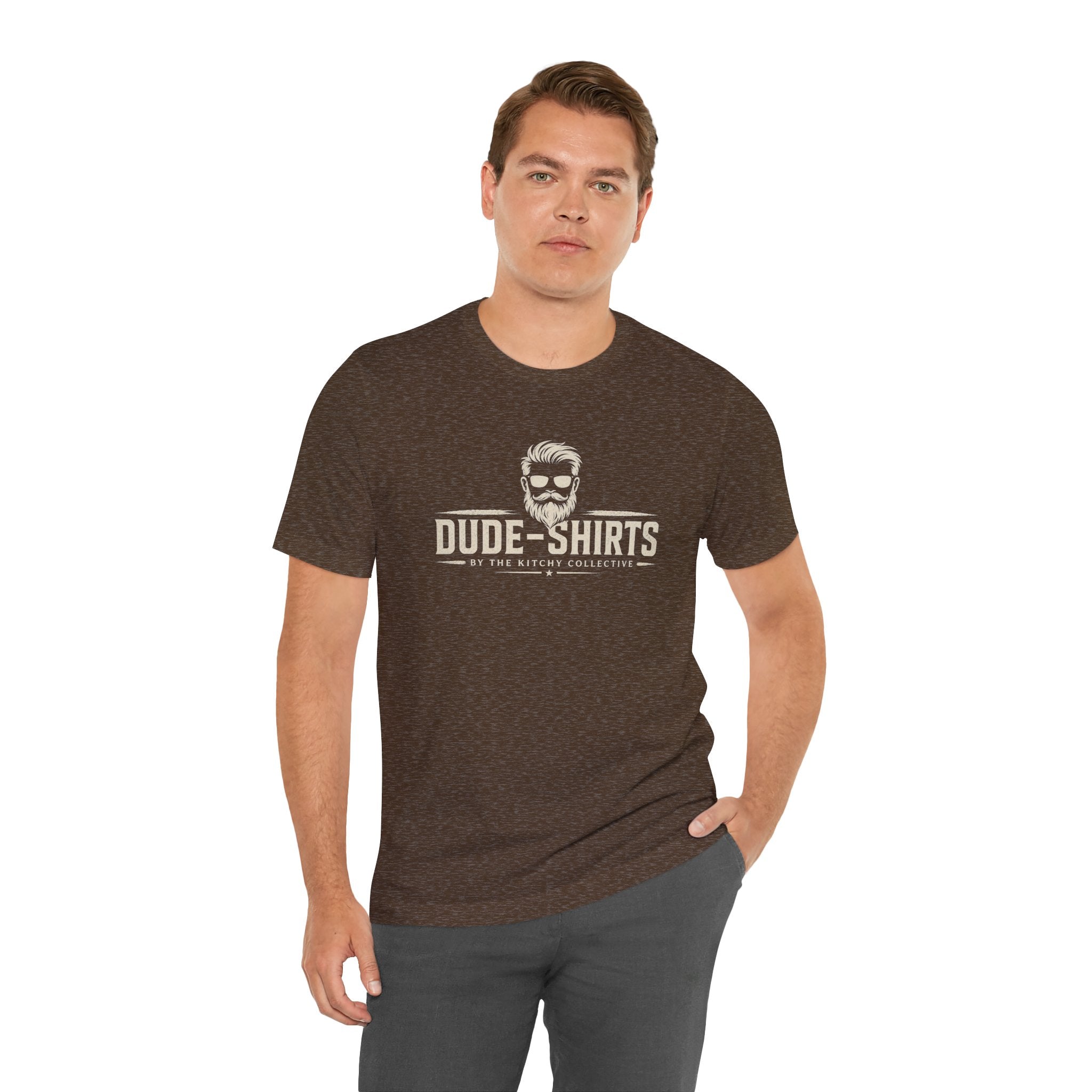 Dude-Shirts Logo Graphic T‑Shirt