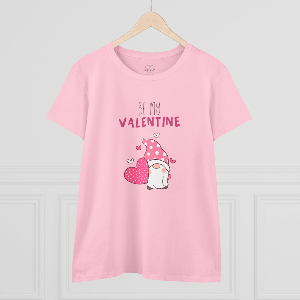 Gnome Be My Valentine ~ Women's Midweight Cotton Tee