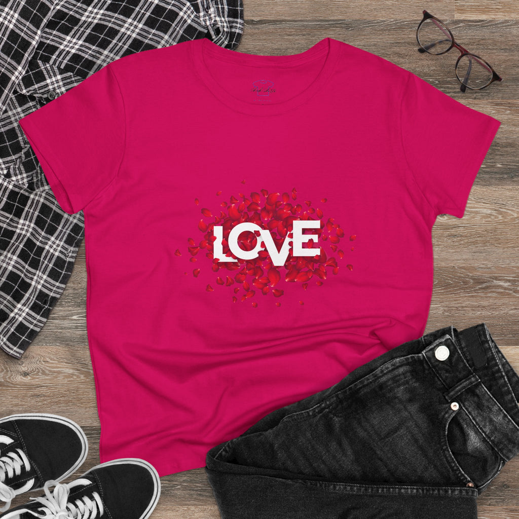LOVE ~ Women's Midweight Cotton Tee
