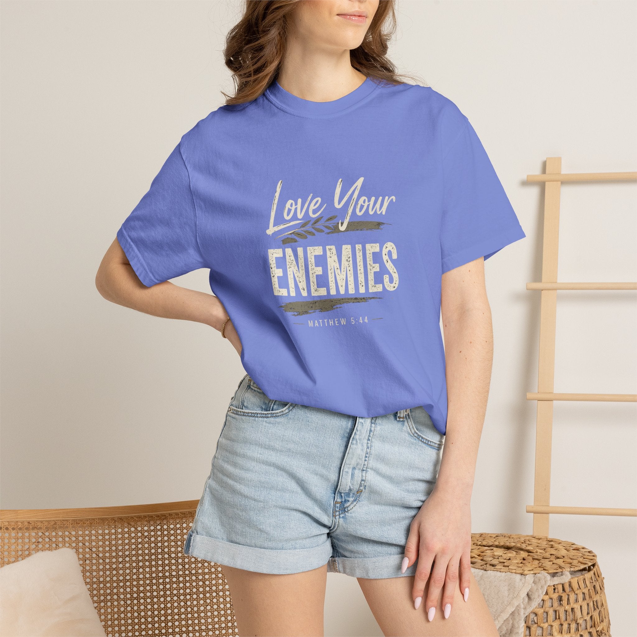 Chick-Shirts ~ Love Your Enemies — Graphic Tee