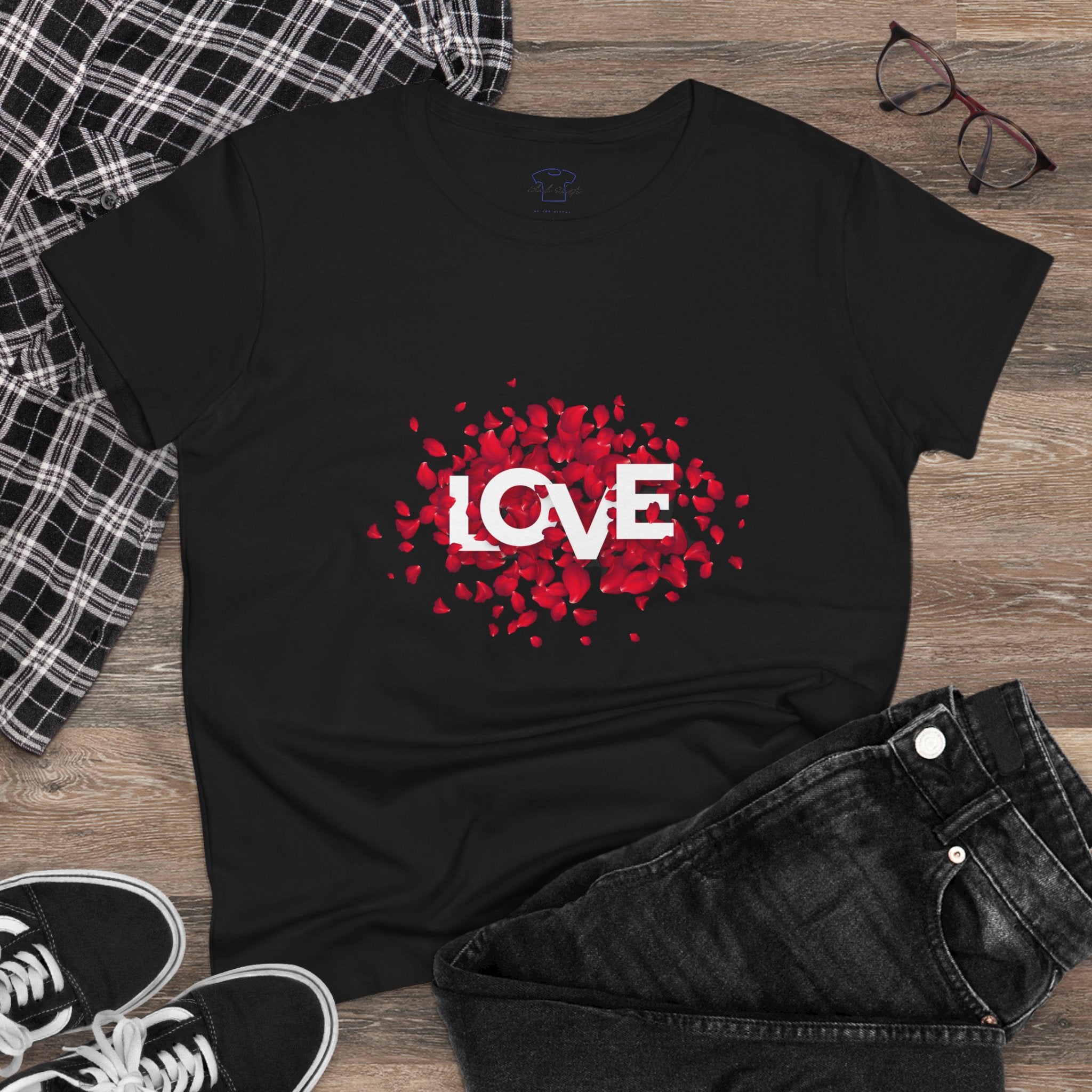 LOVE ~ Women's Midweight Cotton Tee