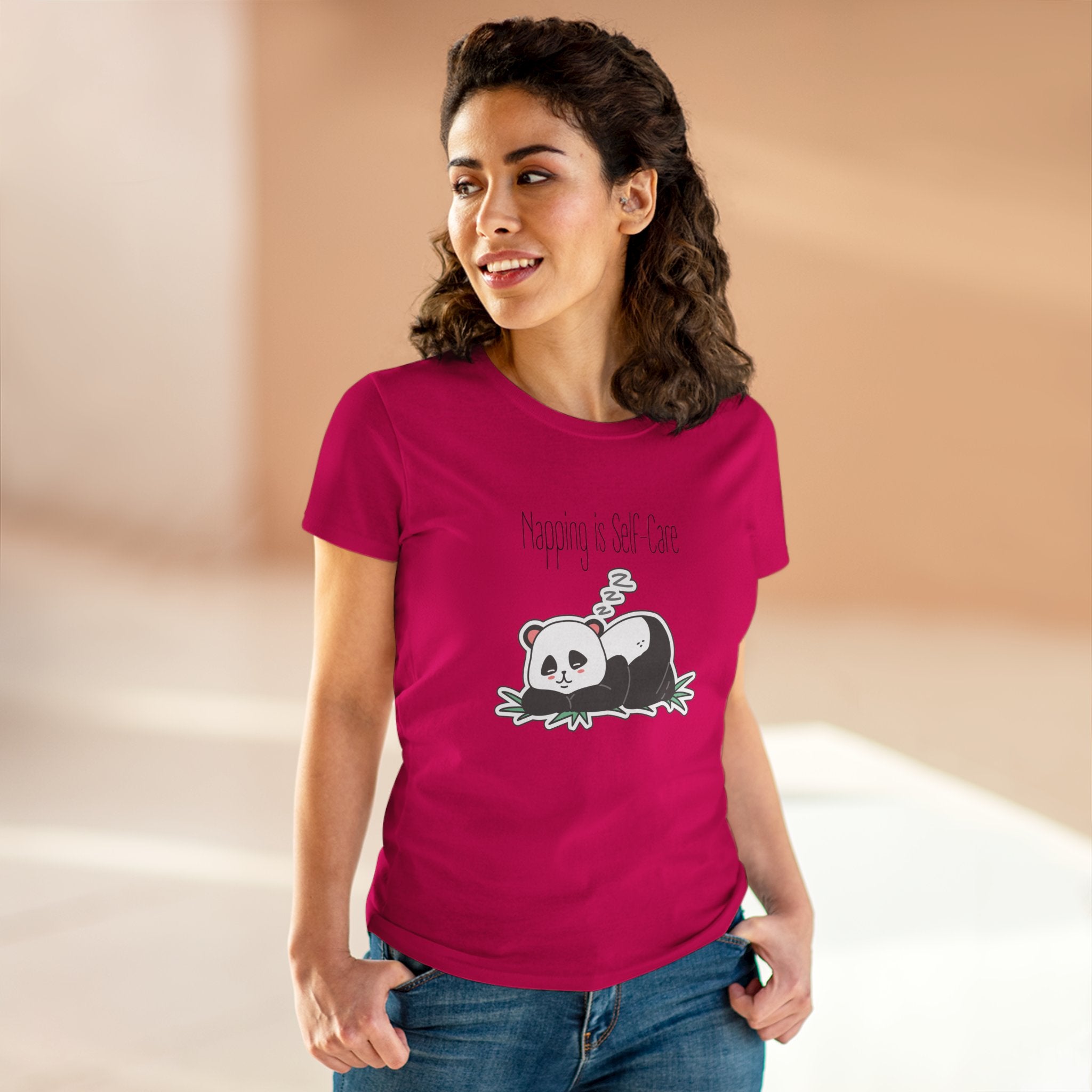 Chick-Shirts ~ Napping is Self-Care Women's Tee