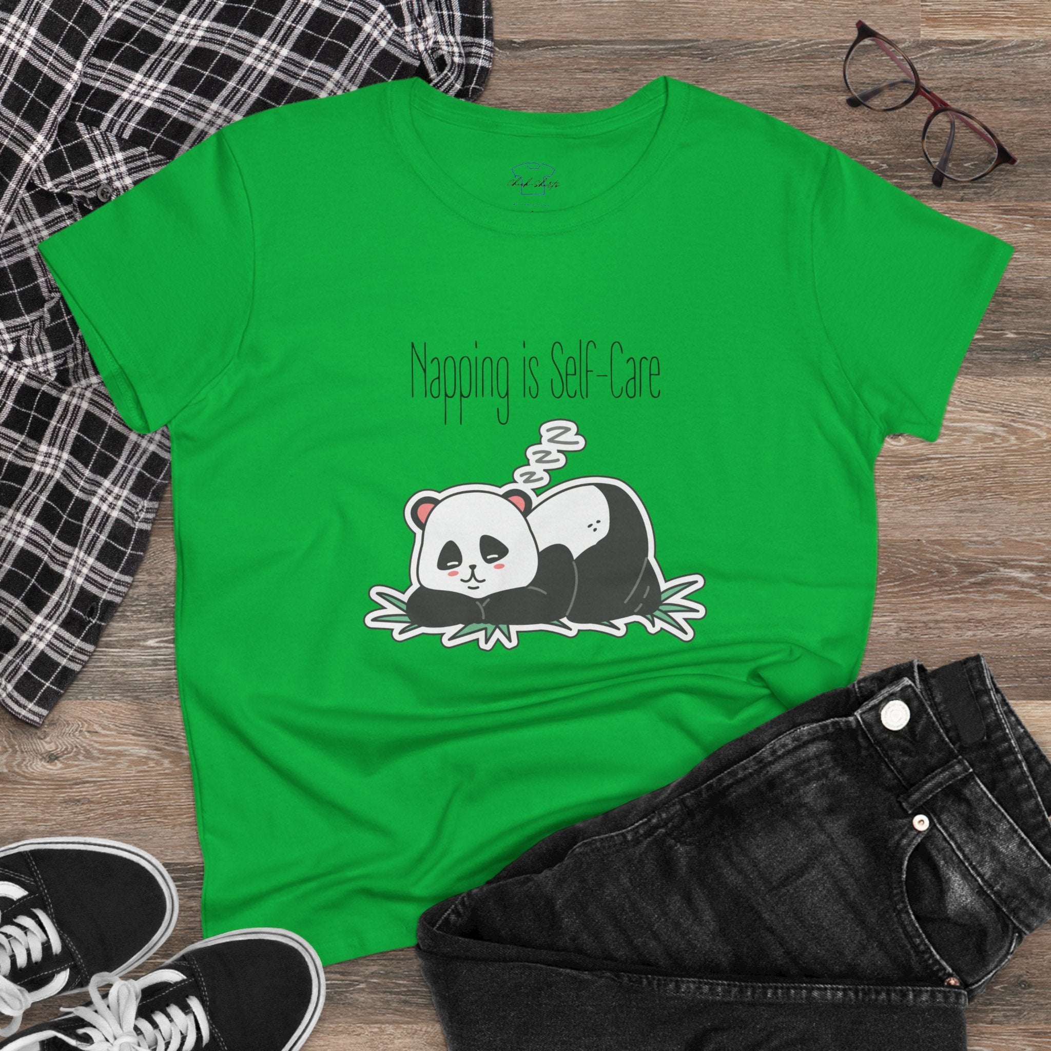 Chick-Shirts ~ Napping is Self-Care Women's Tee