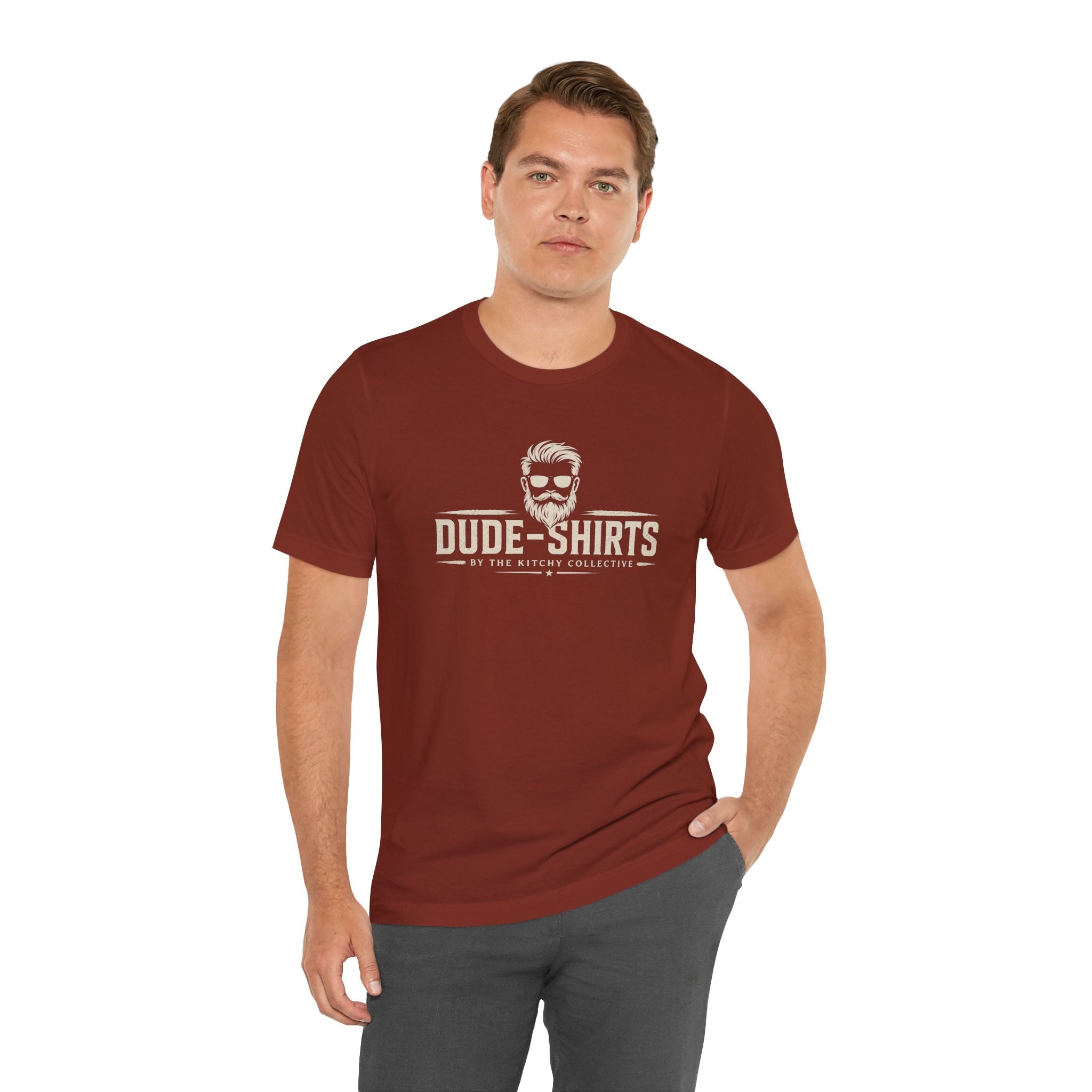 Dude-Shirts Logo Graphic T‑Shirt