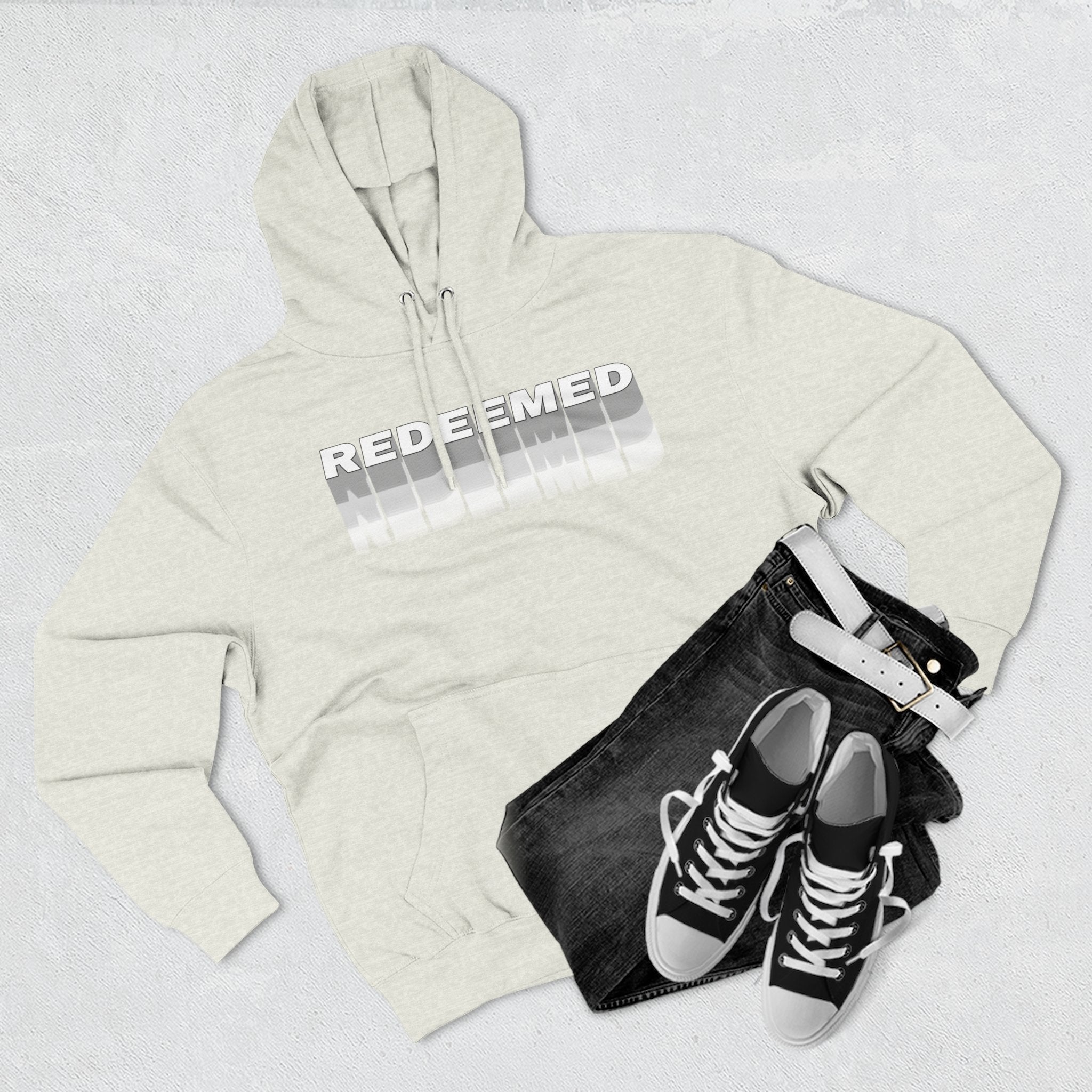 Dude-Shirts ~ Redeemed Pullover Hoodie — Inspirational