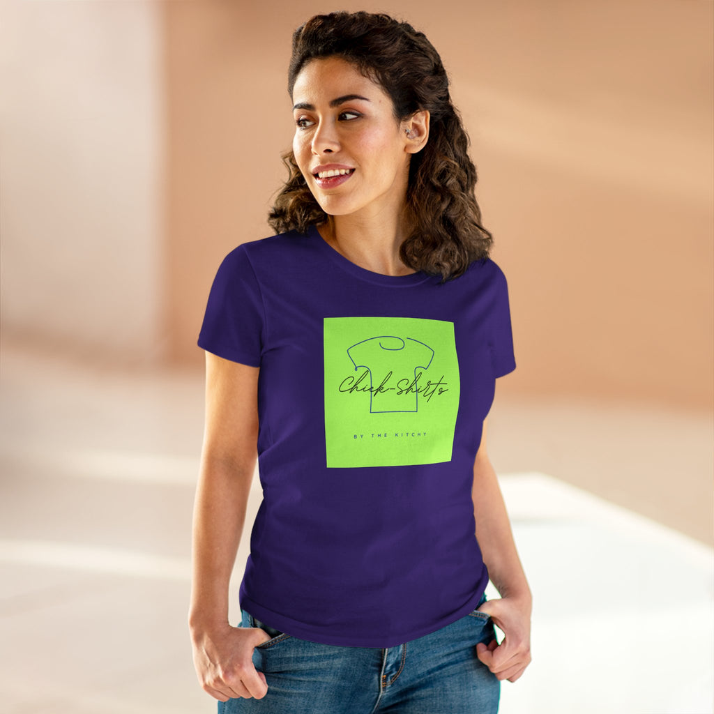 Chick-Shirts ~ LOGO Women's Cotton Tee