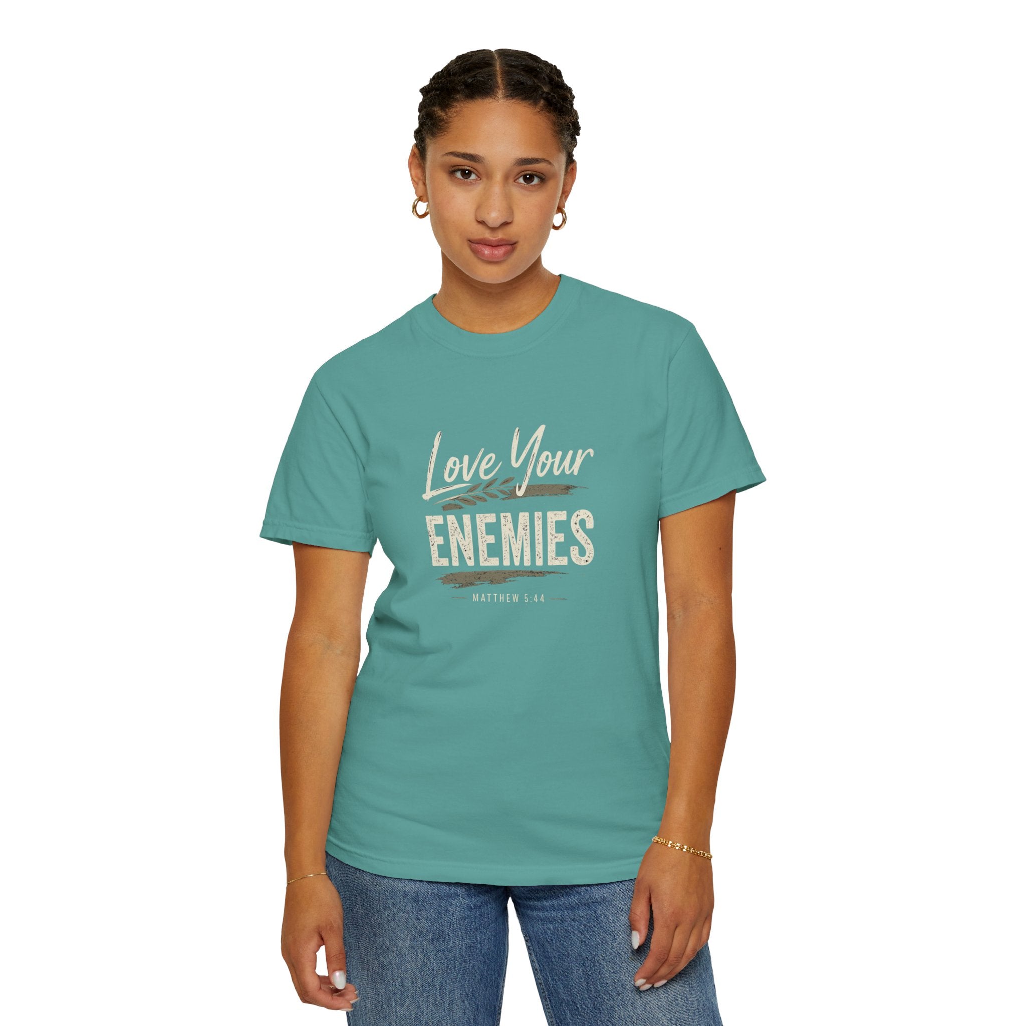 Chick-Shirts ~ Love Your Enemies — Graphic Tee