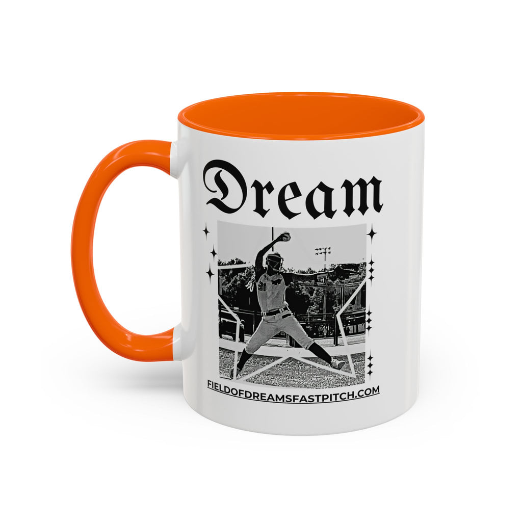 Lil-Mugs ~ Field of Dreams Fast Pitch Coffee Mug  11oz or 15oz Ceramic Coffee Cup