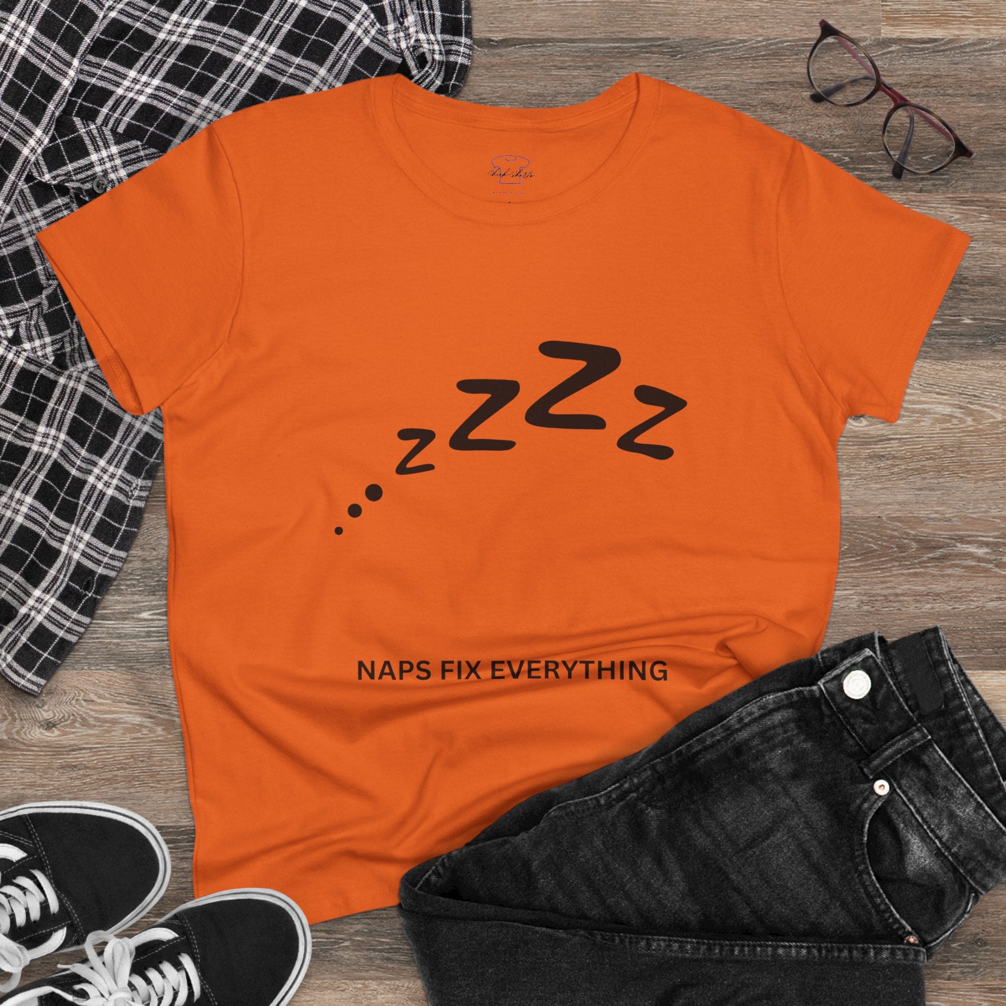 Chick-Shirts ~ Naps Fix Everything Women's Tee