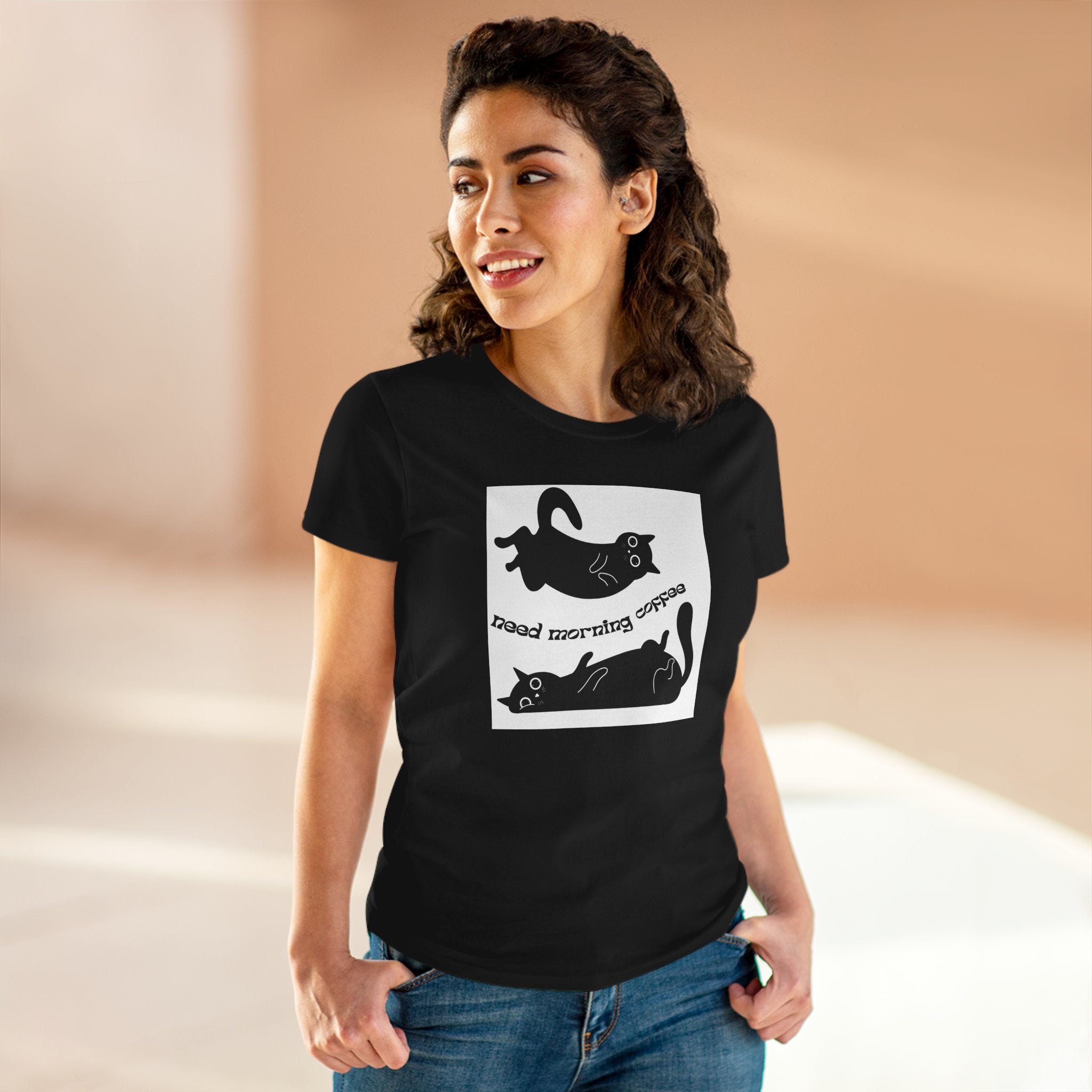 Chick-Shirts ~ Need Morning Coffee Women's Tee