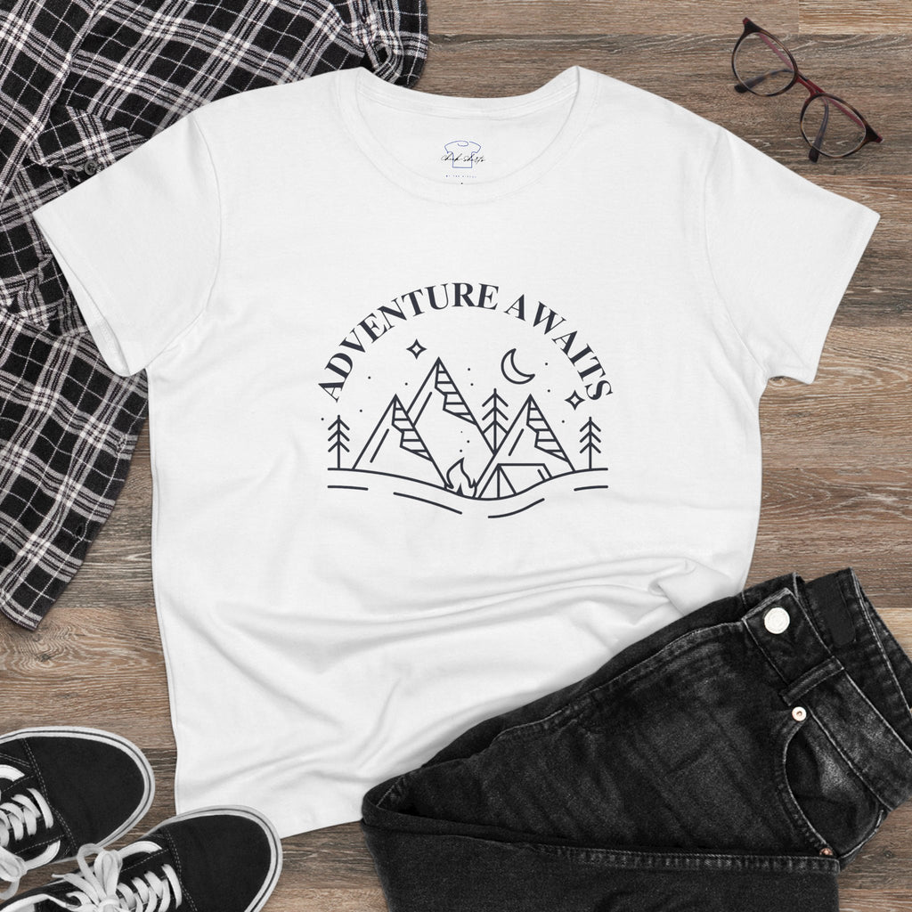 Chick-Shirts ~ Adventure Awaits -Women's Tee