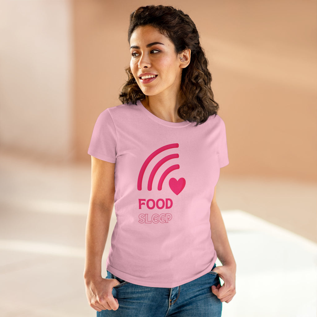 Chick-Shirts ~ WIFI, FOOD, SLEEP Women's Tee
