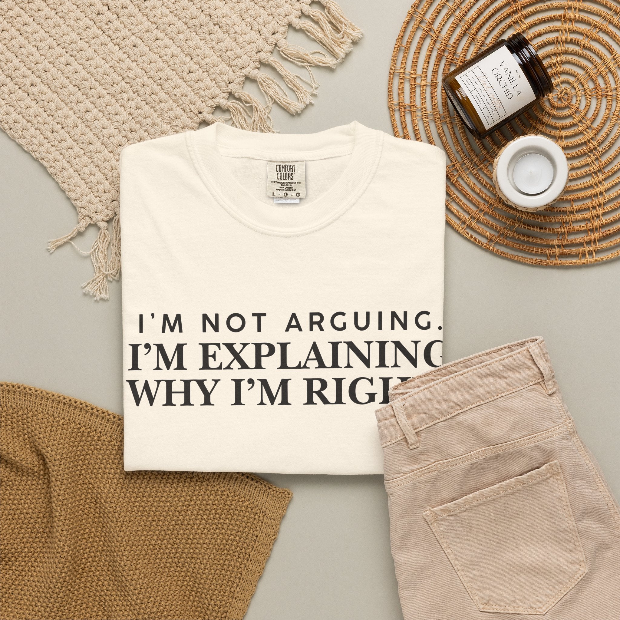 Dude-Shirts ~ I’m Not Arguing I’m Explaining Why I’m Right T-Shirt